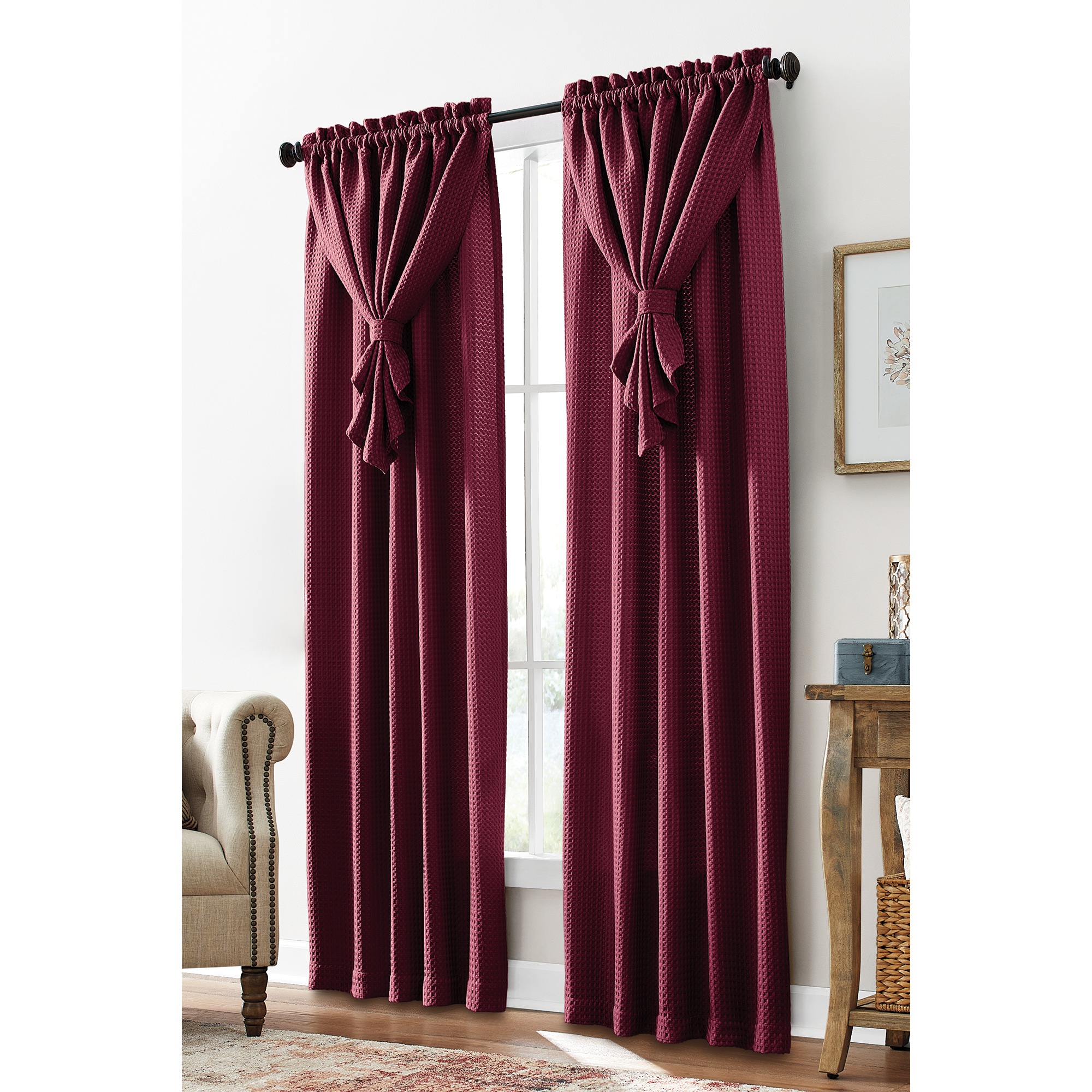 Allegra Waffle Textured Panel