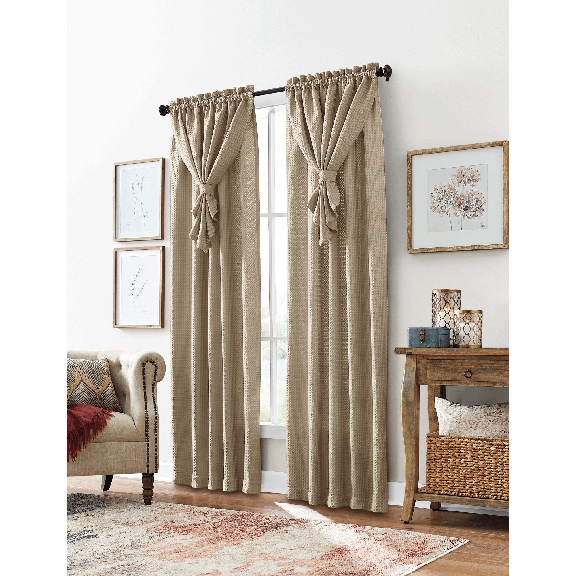 Allegra Waffle Textured Panel