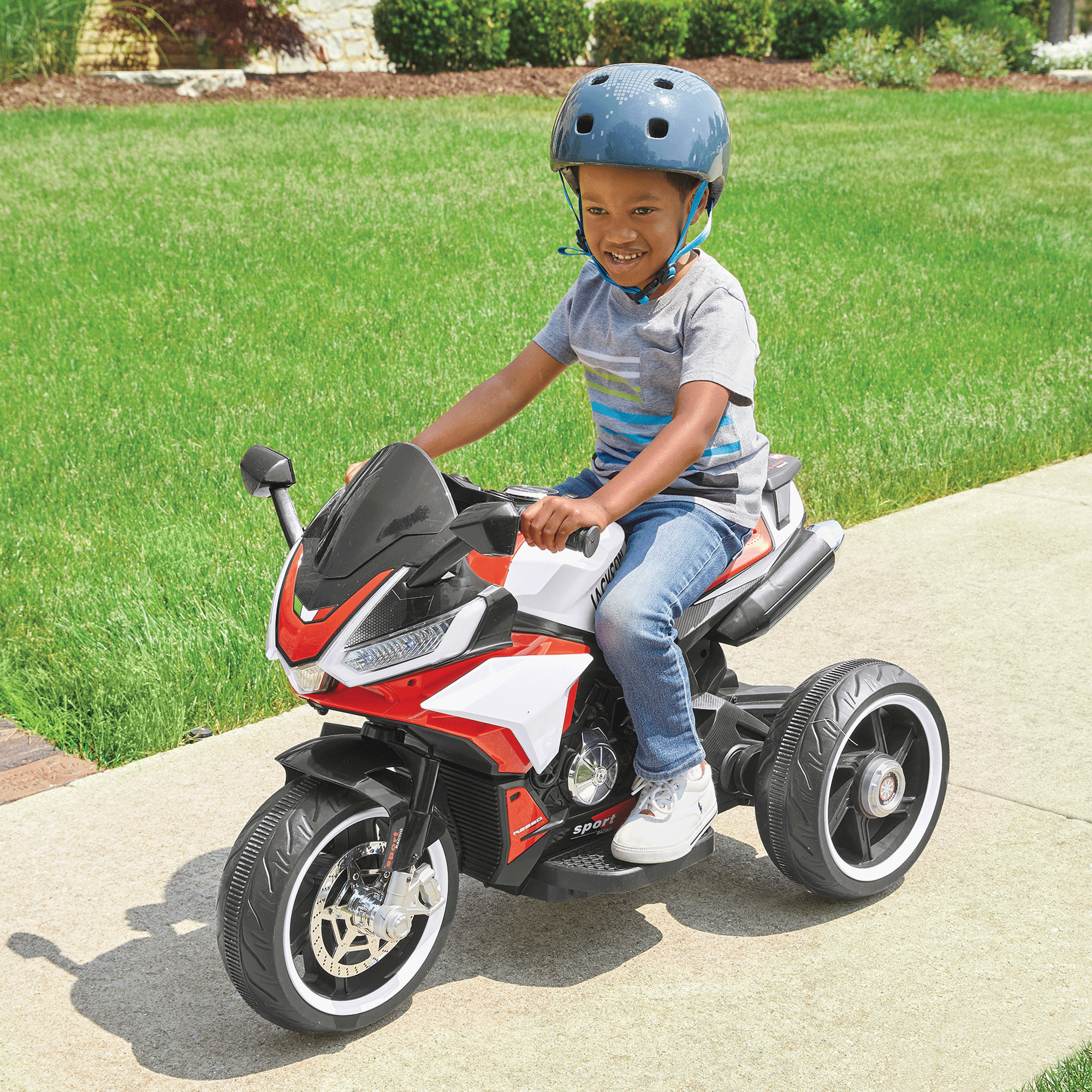 Ride-On Light-Up Motorcycle