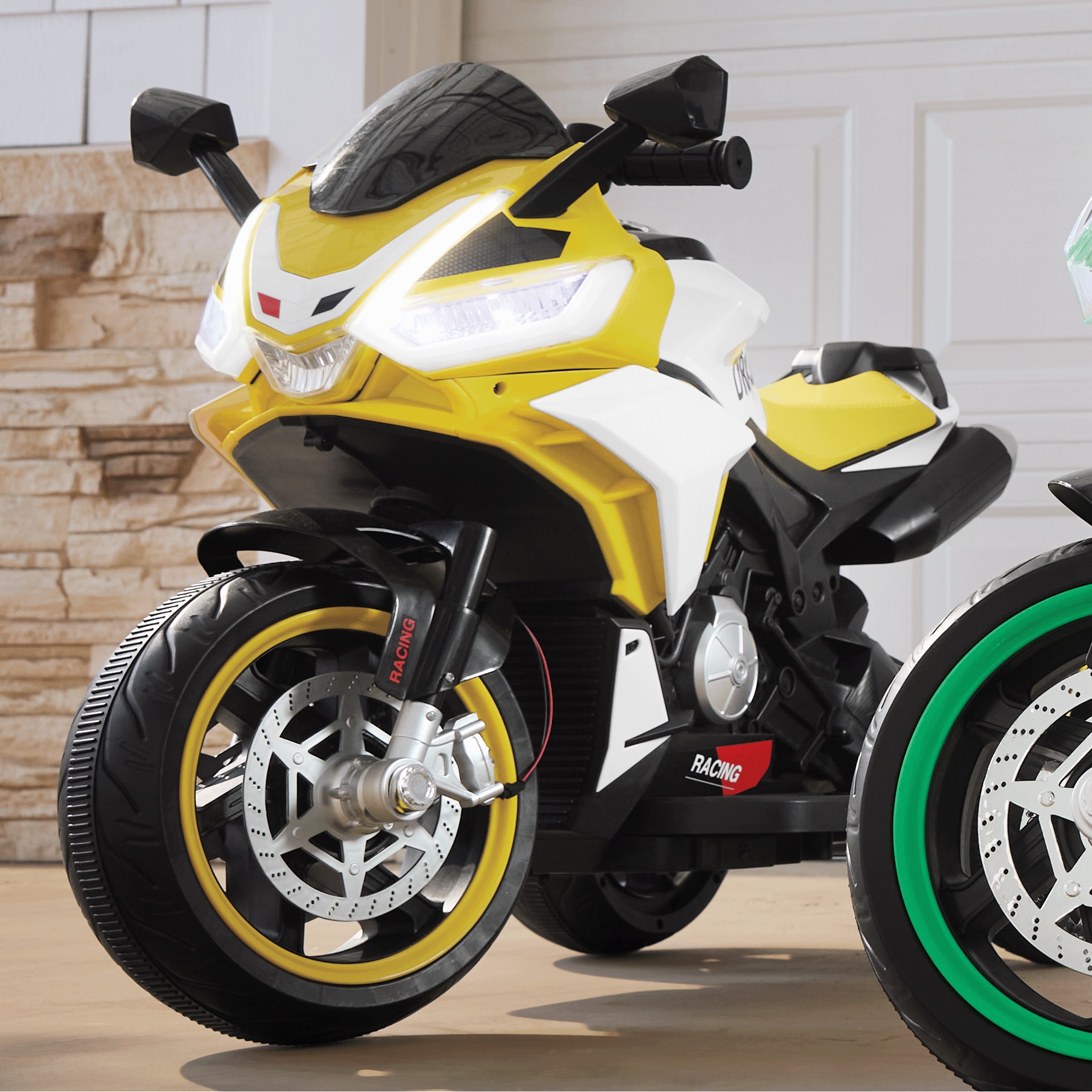 Ride-On Light-Up Motorcycle