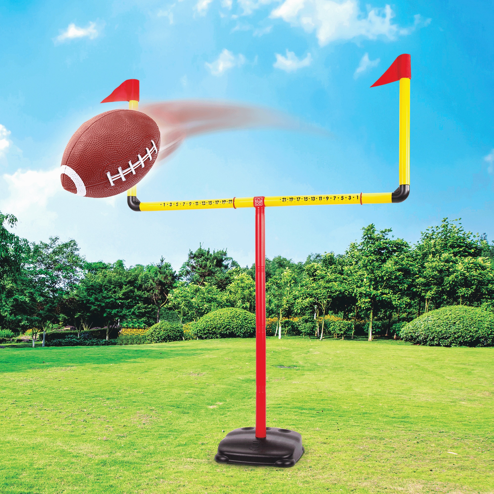 Grow 'n Up Football Goal Set