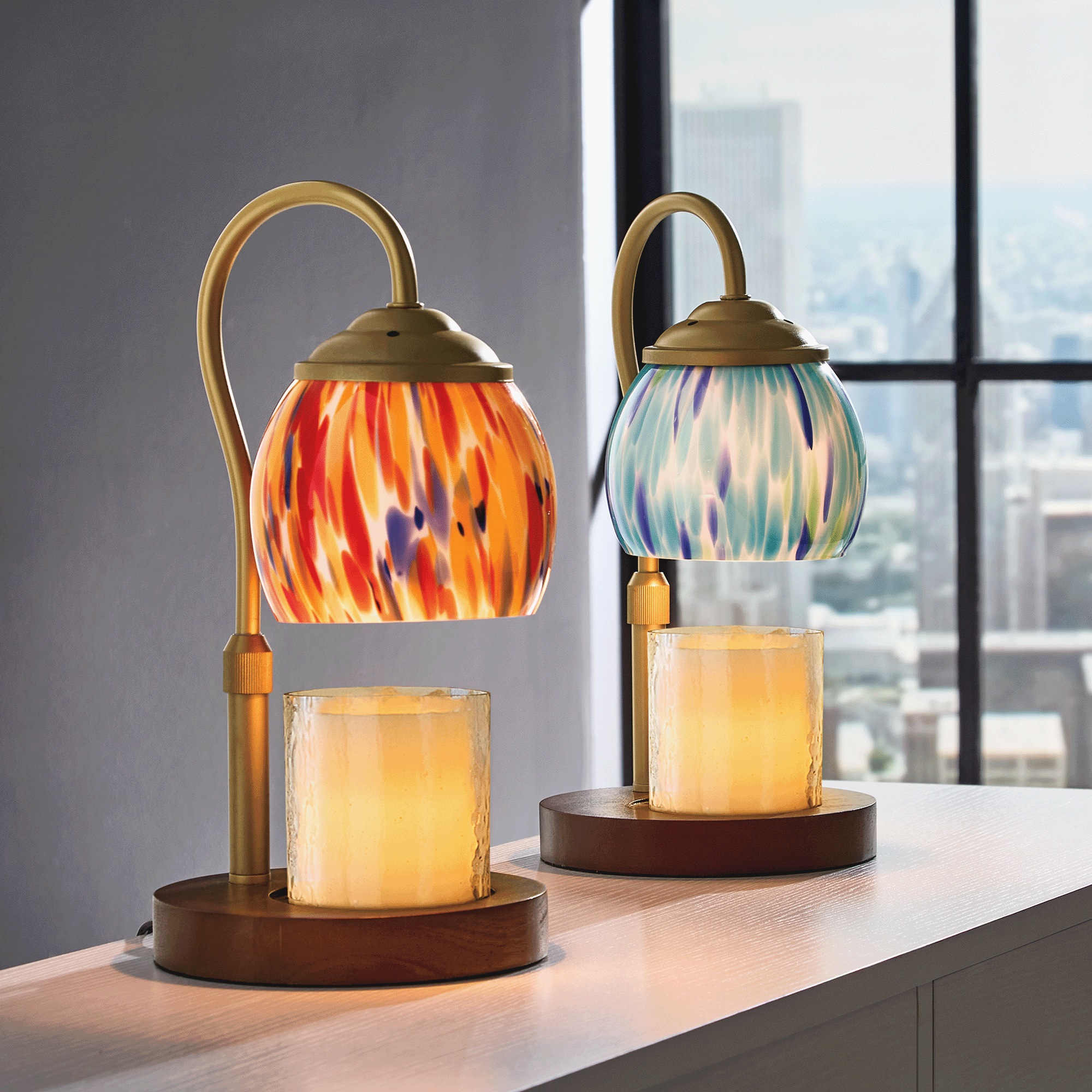Colorful Candle Warmer