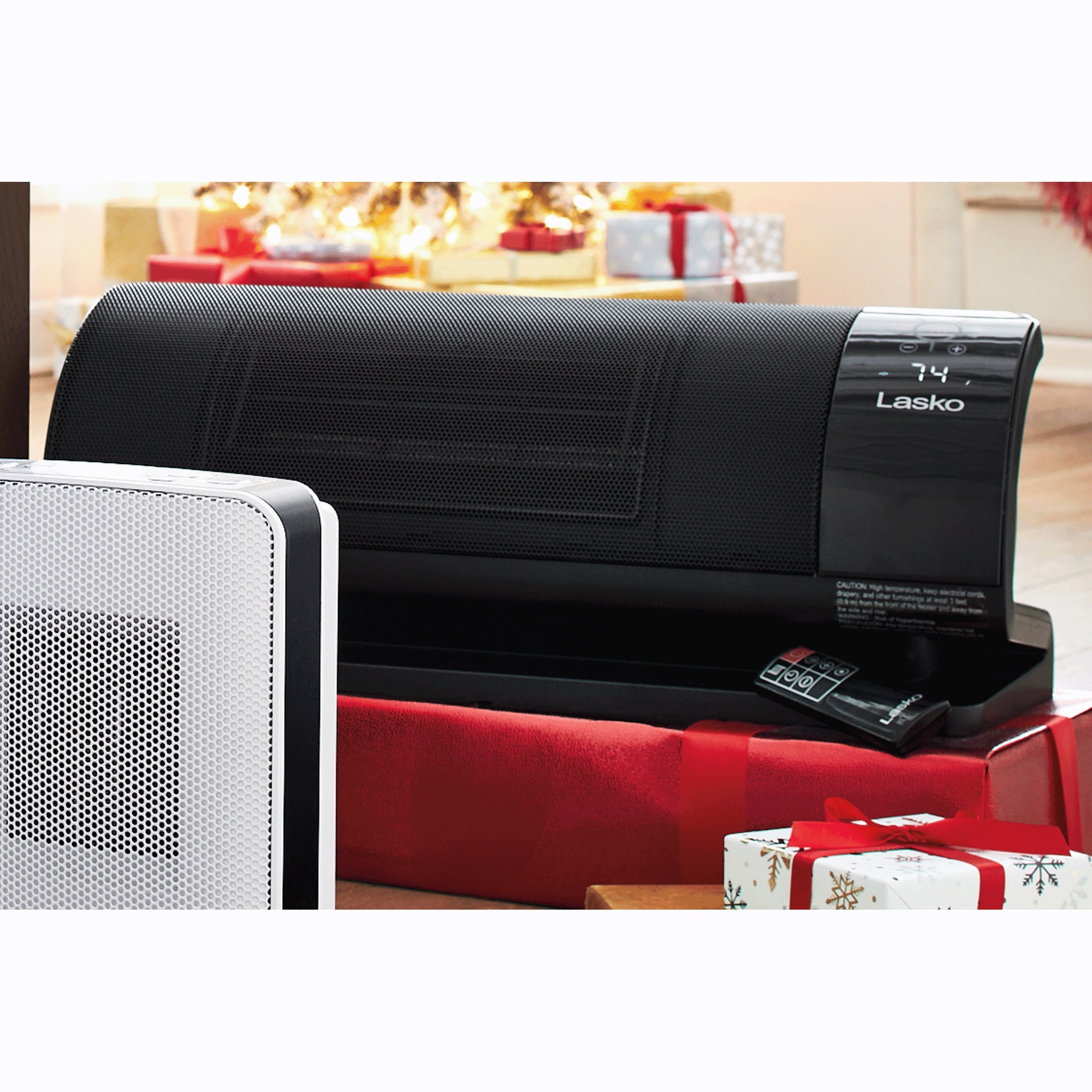 Lasko Low-Profile Baseboard Heater with Remote