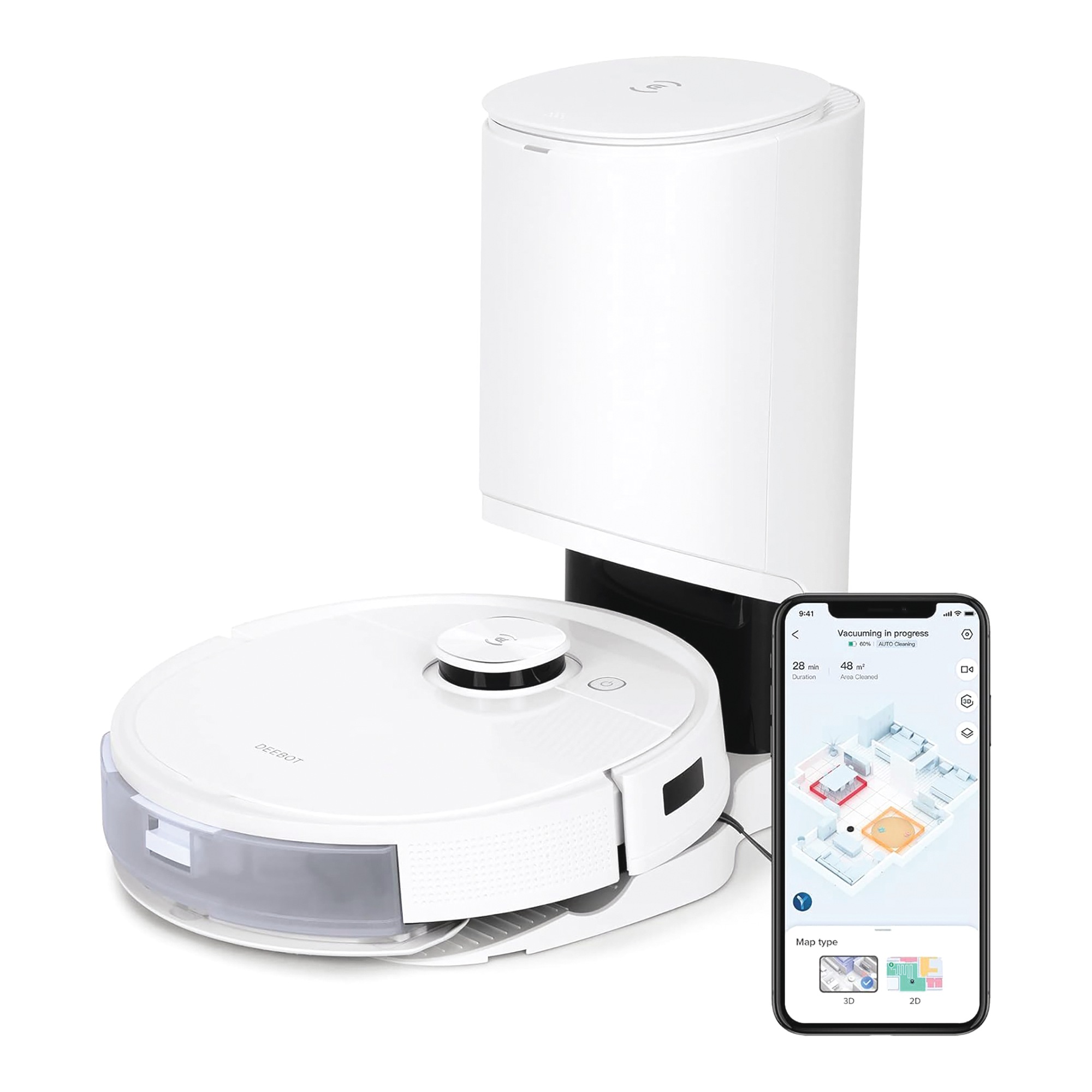 EvoVacs DEEBOT TEO+ Robot Vacuum