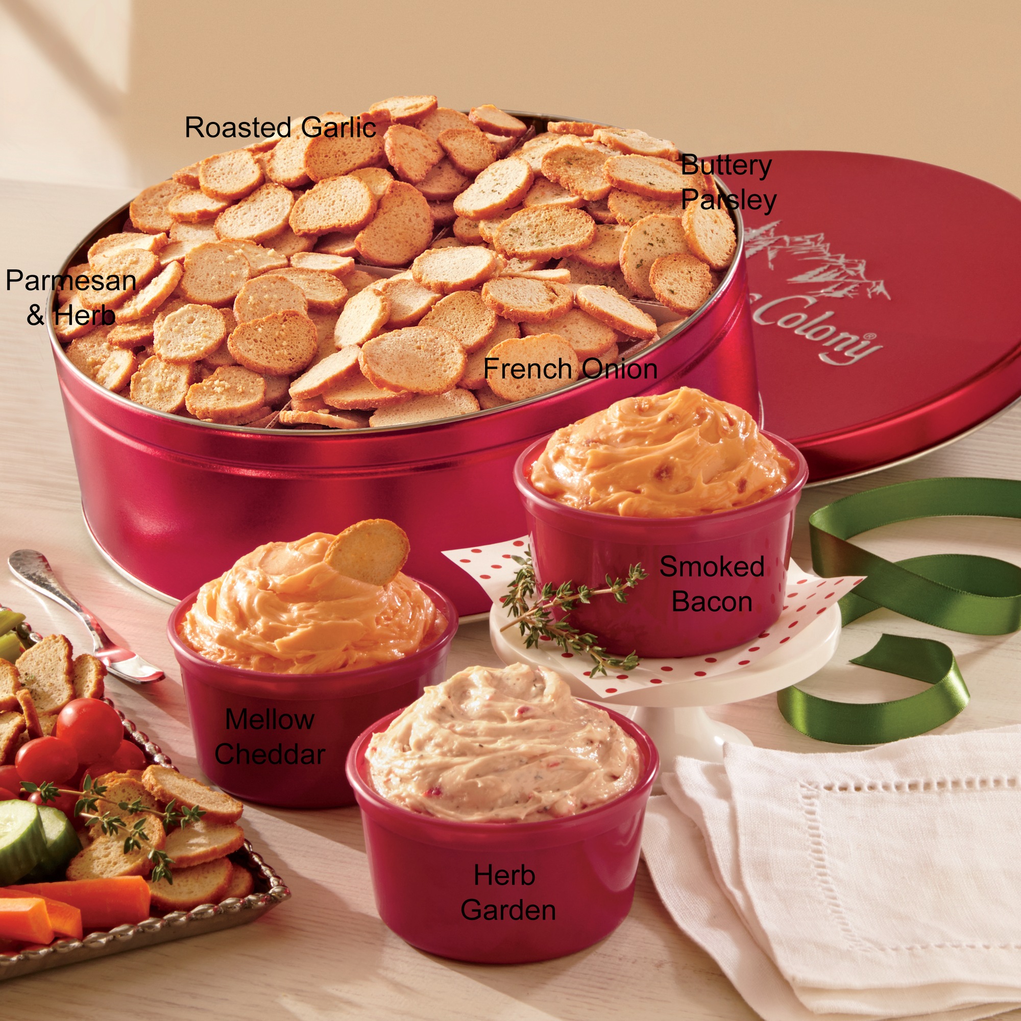 Incredible Spreadables® with Crunchy Crrrisps 2 Incredible Spreadables® with Crunchy Crrrisps