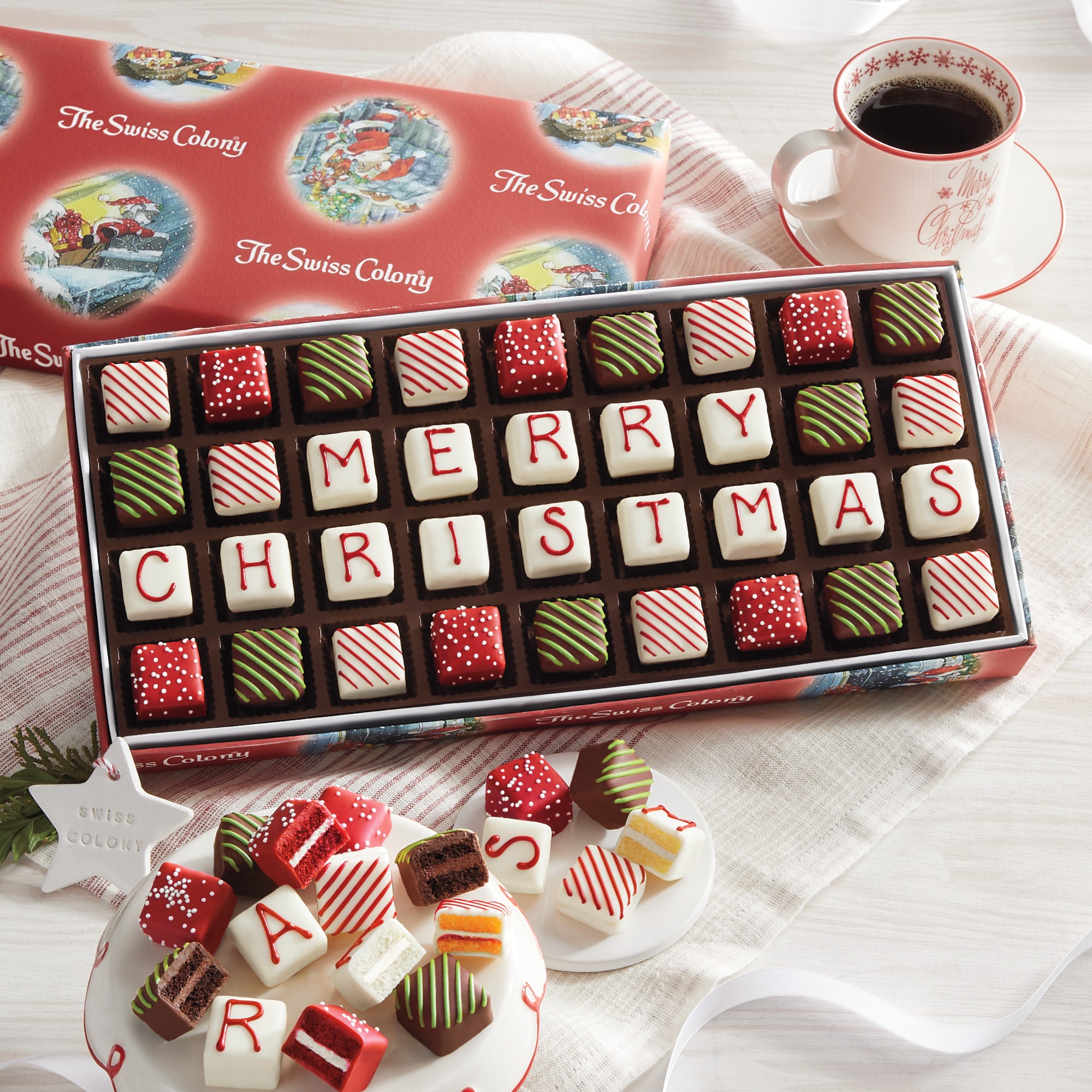 Merry Christmas Petits Fours