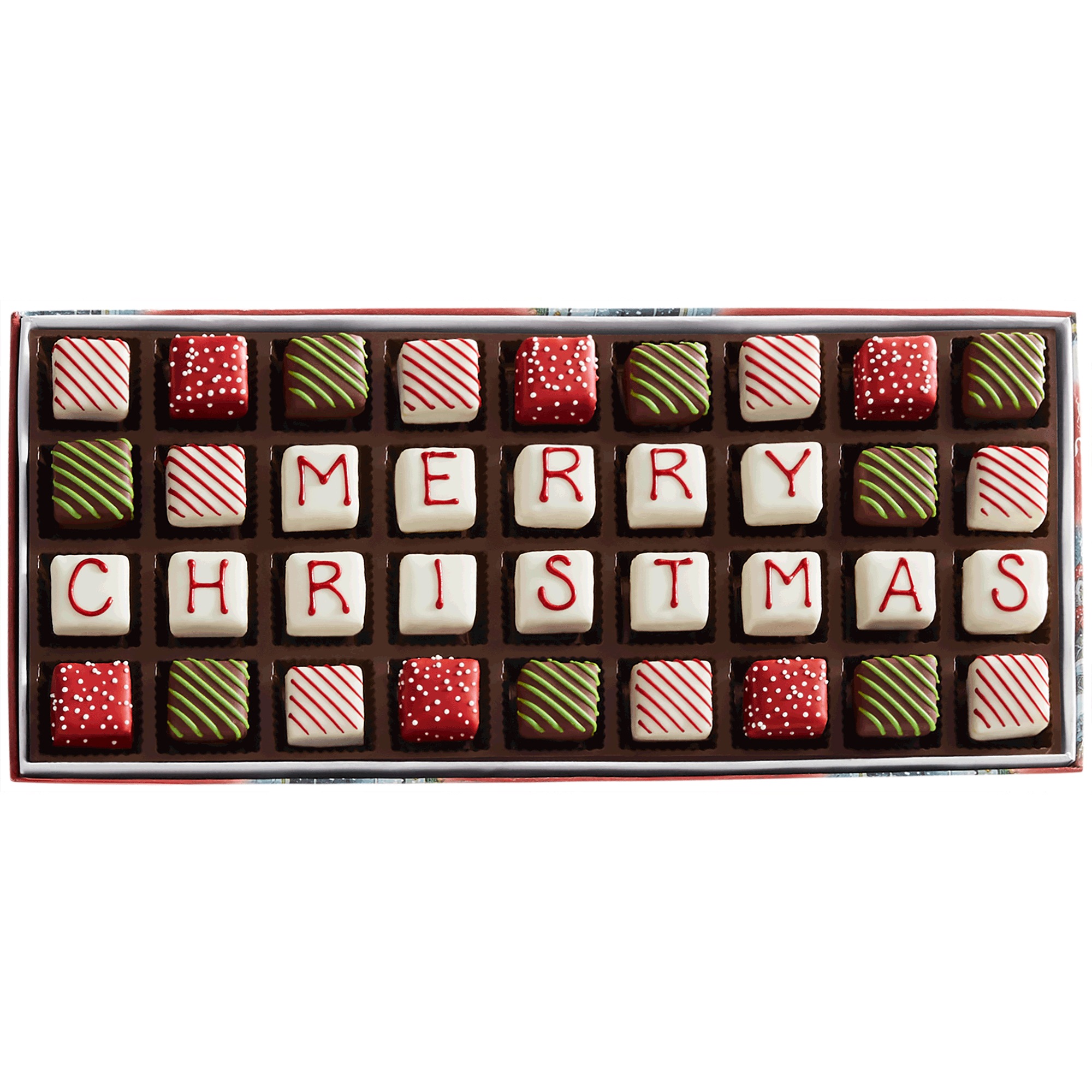 Merry Christmas Petits Fours