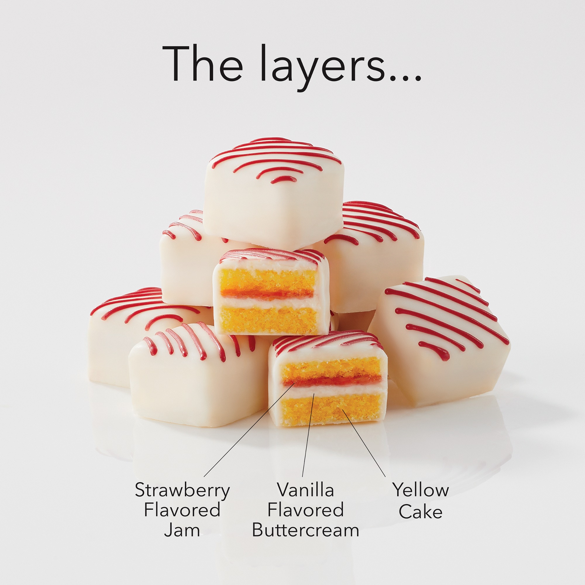 Merry Christmas Petits Fours