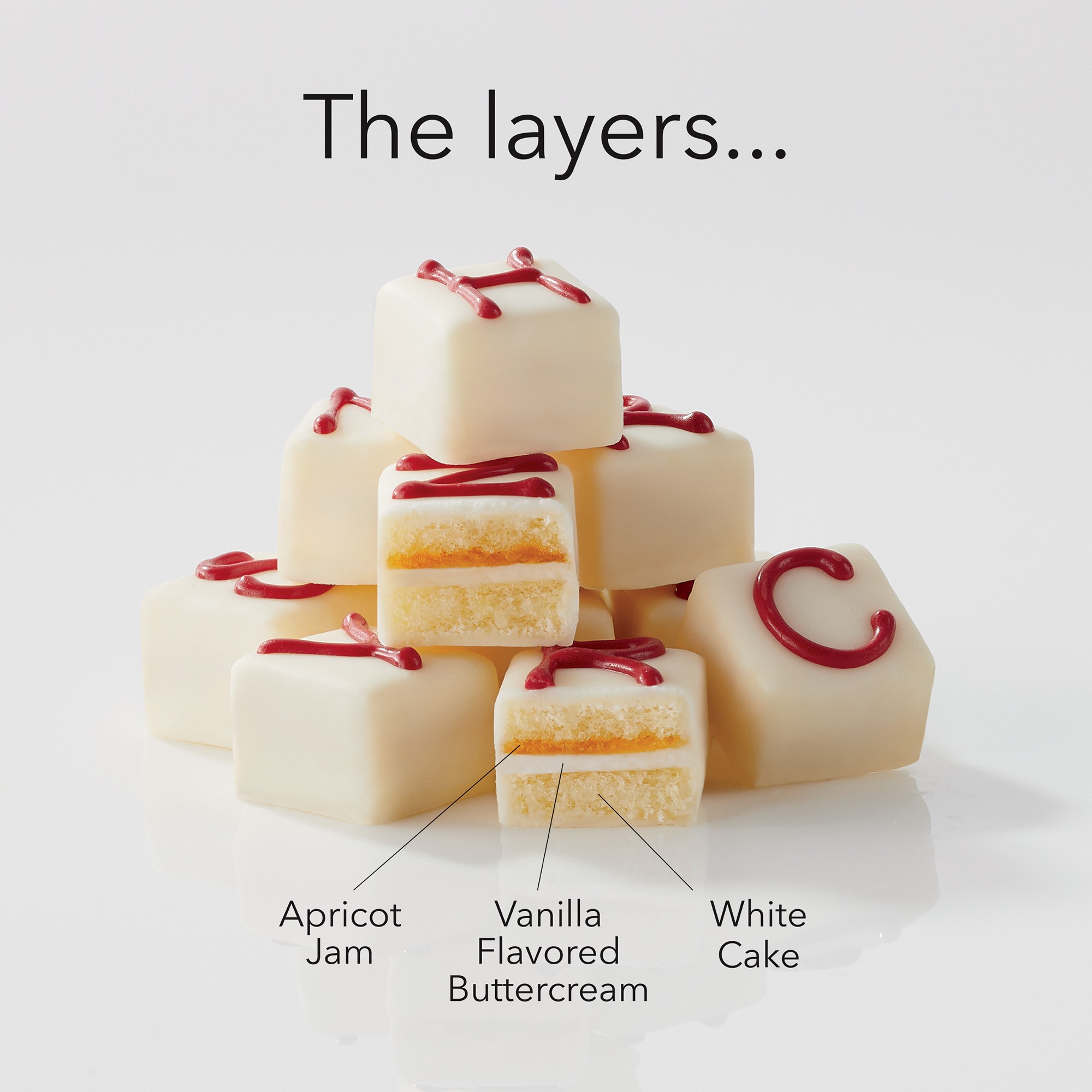 Merry Christmas Petits Fours
