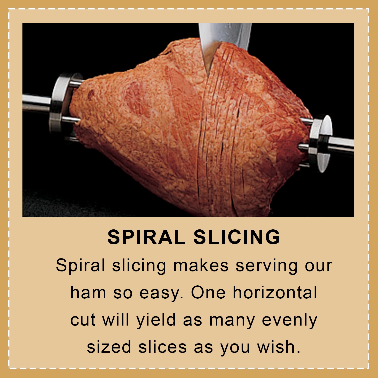 Spiral Sliced Ham with Brown Sugar Glaze