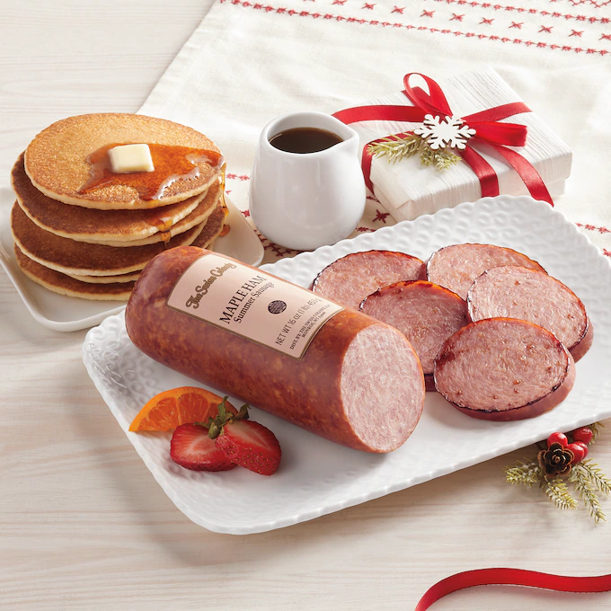 Maple Ham Summer Sausage 1 Maple Ham Summer Sausage