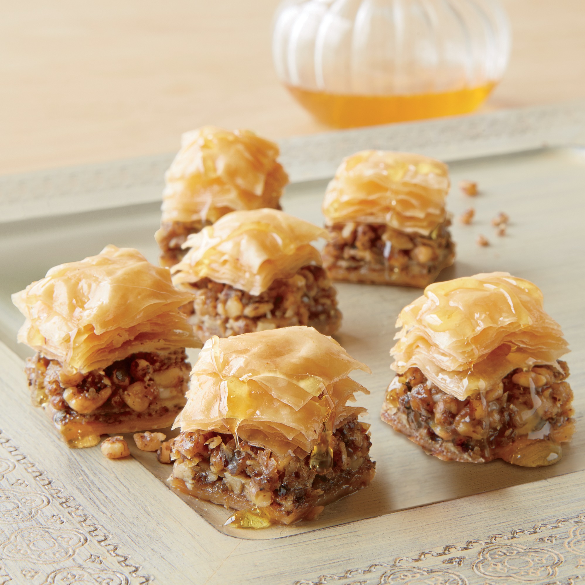 Miniature Baklava Desserts