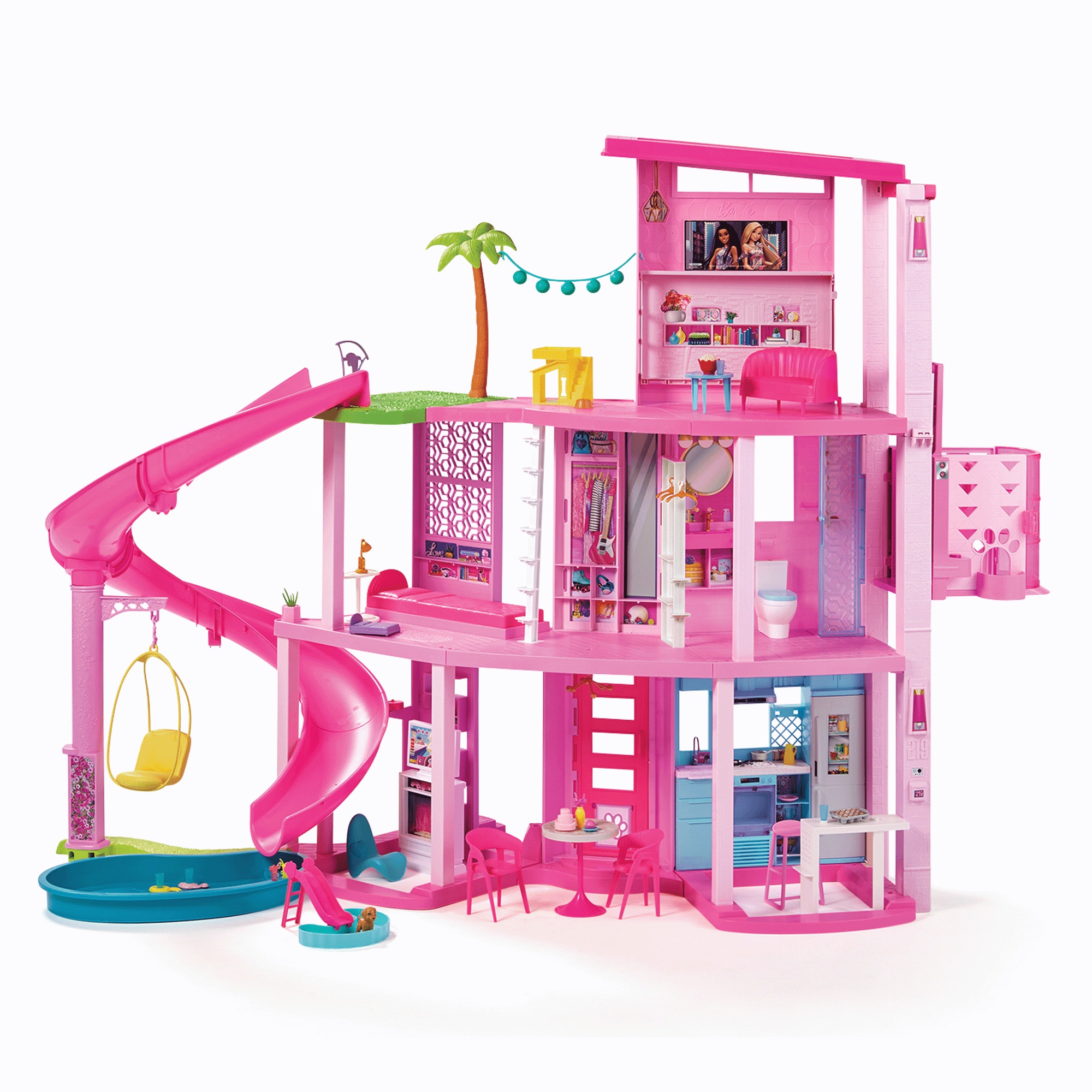 Barbie Dreamhouse Dollhouse & Accessories