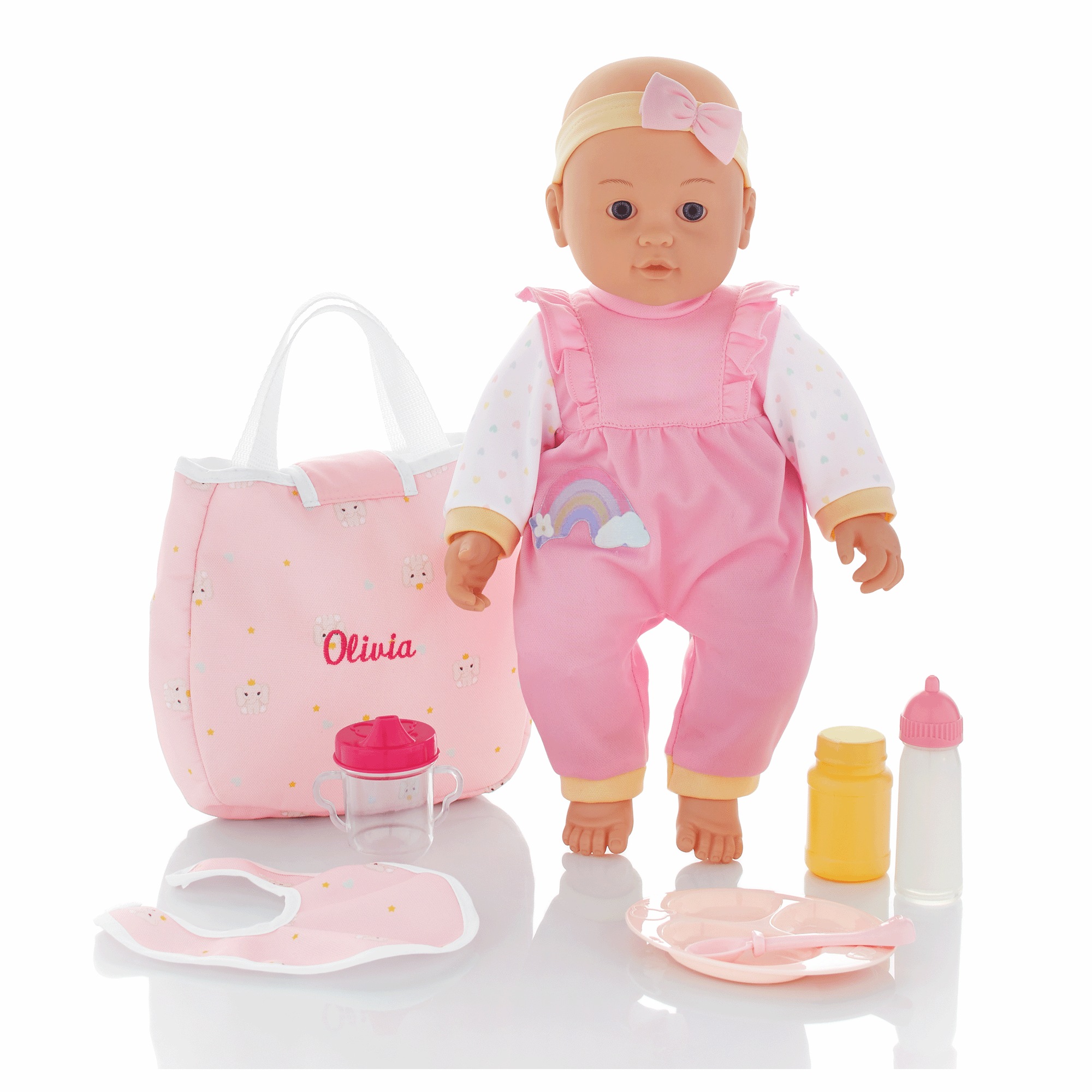 Doll with Pram Set 1 Doll with Pram Set