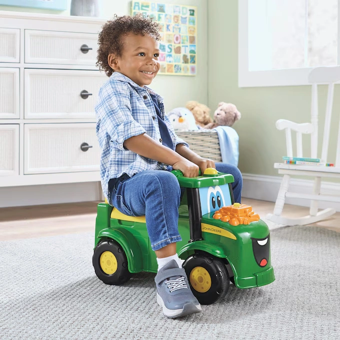 Personalized John Deere Ride-On Tractor