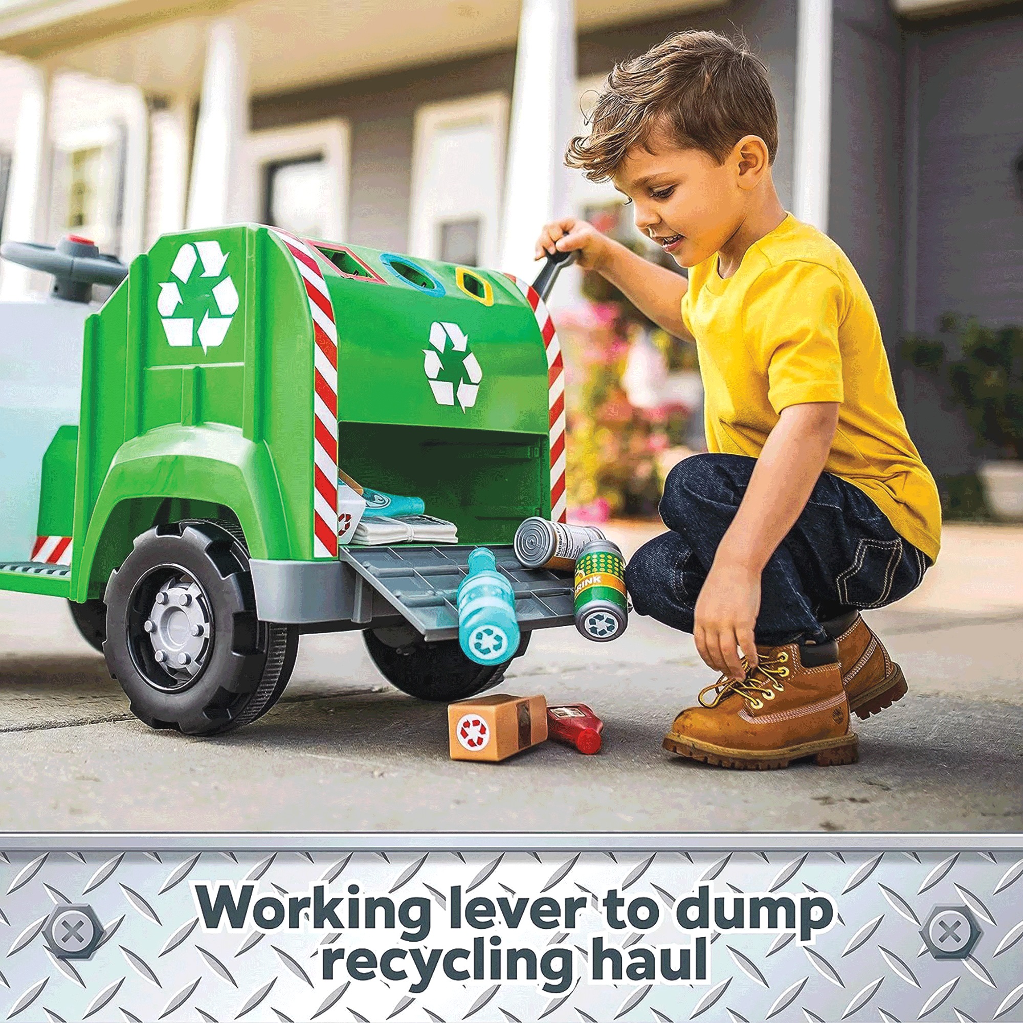 Ride-On Recycling Truck