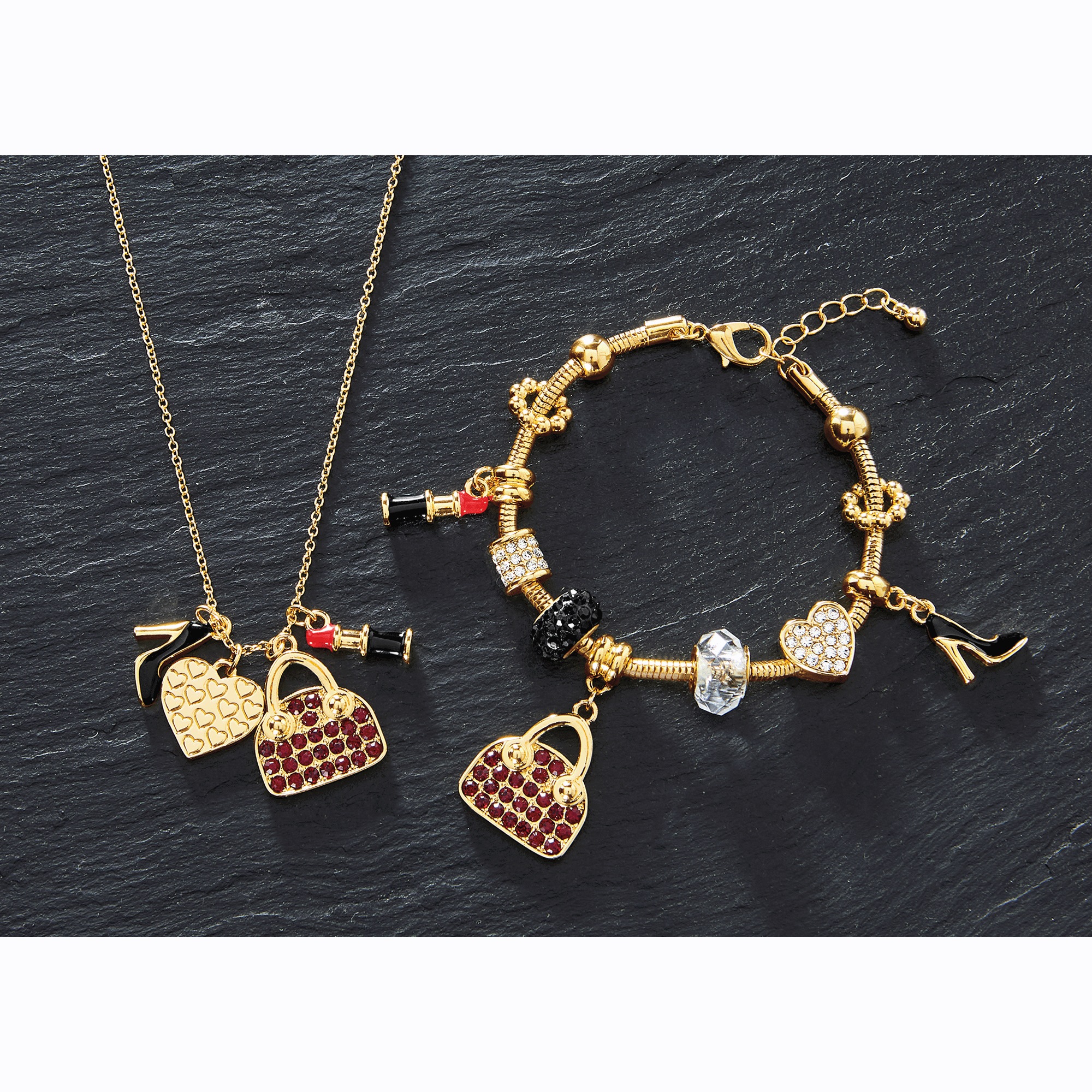 Shopping Charm Necklace or Bracelet