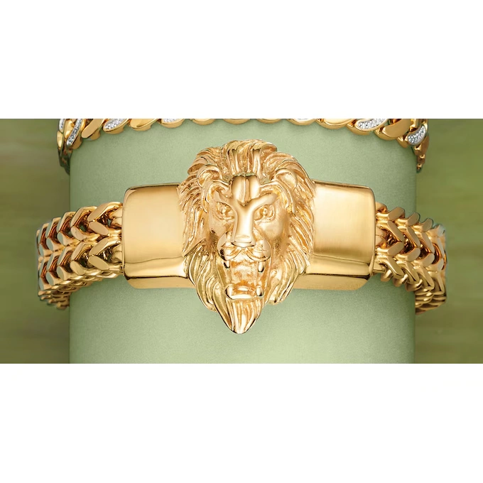 Lion Stainless Steel Bracelet