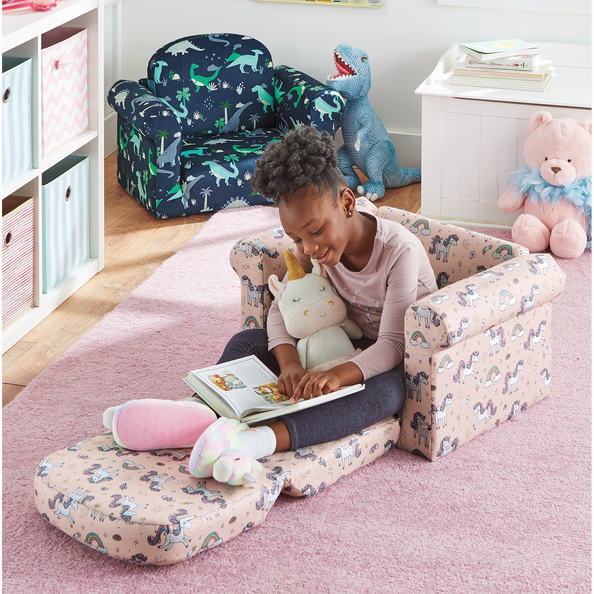 Kids’ Foldout Chair Sleeper