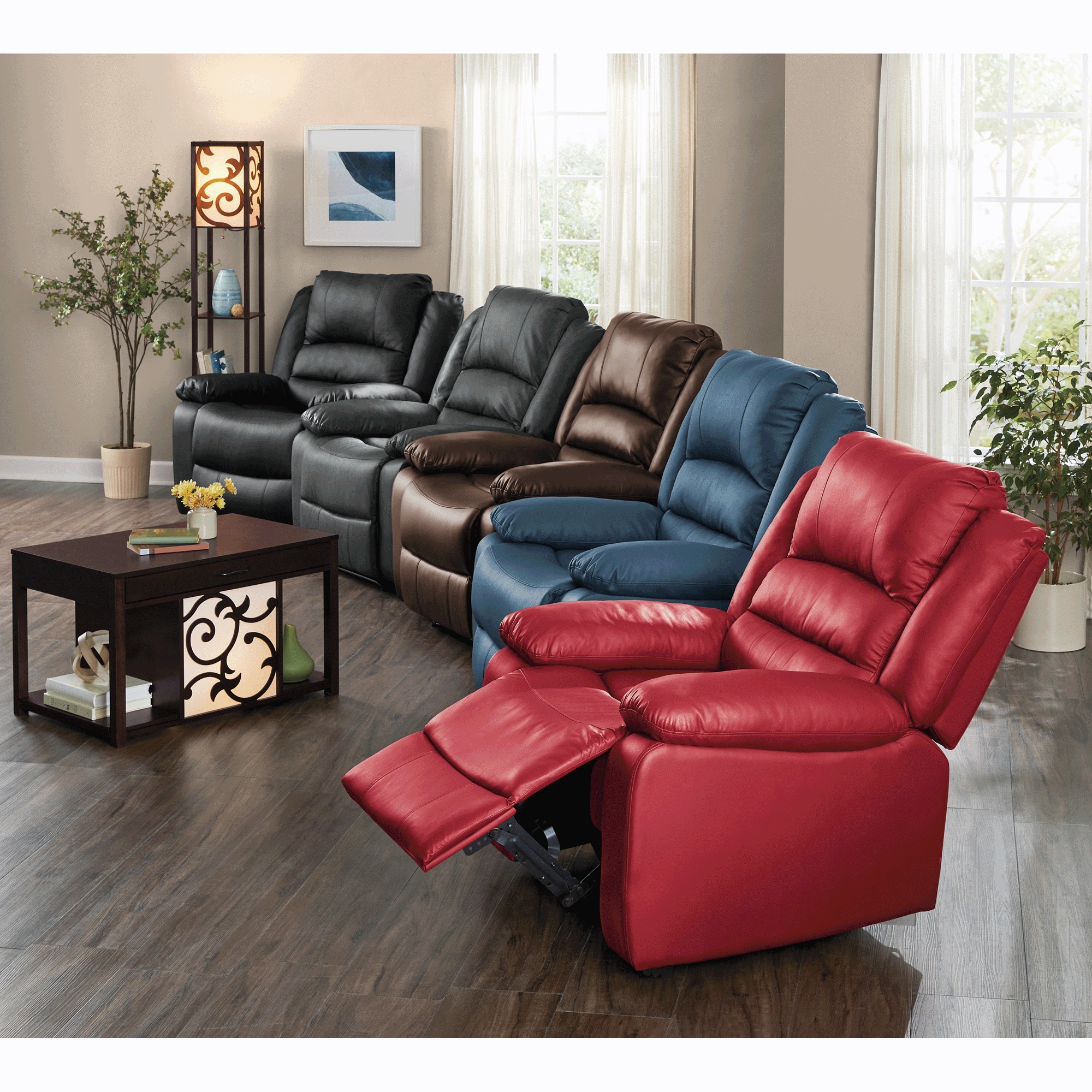 Overstuffed Recliner