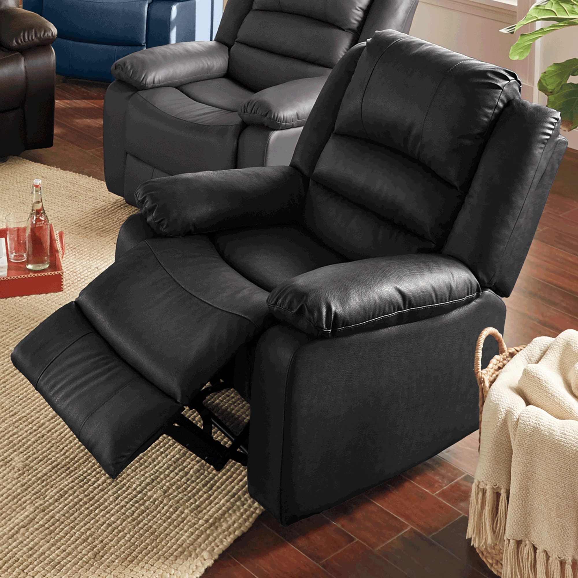 Overstuffed Recliner