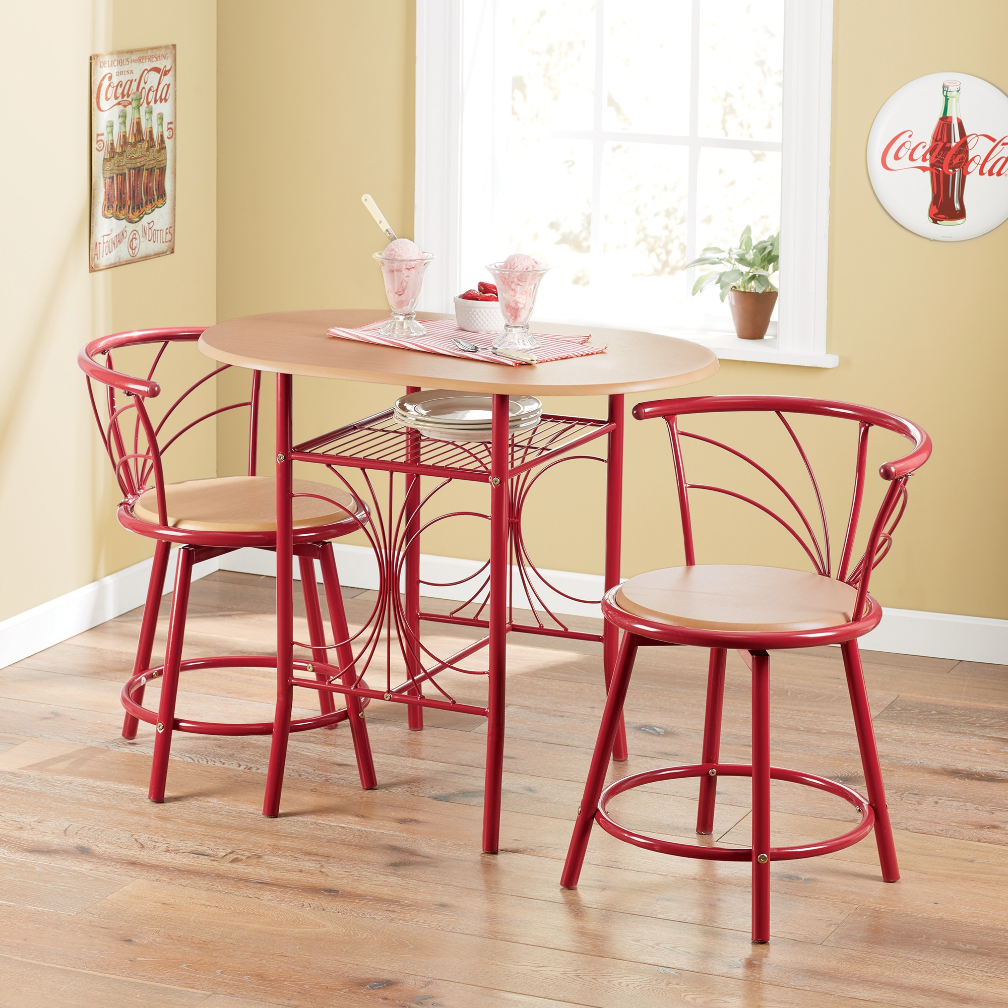 3-Piece Colorful Bistro Dining Set