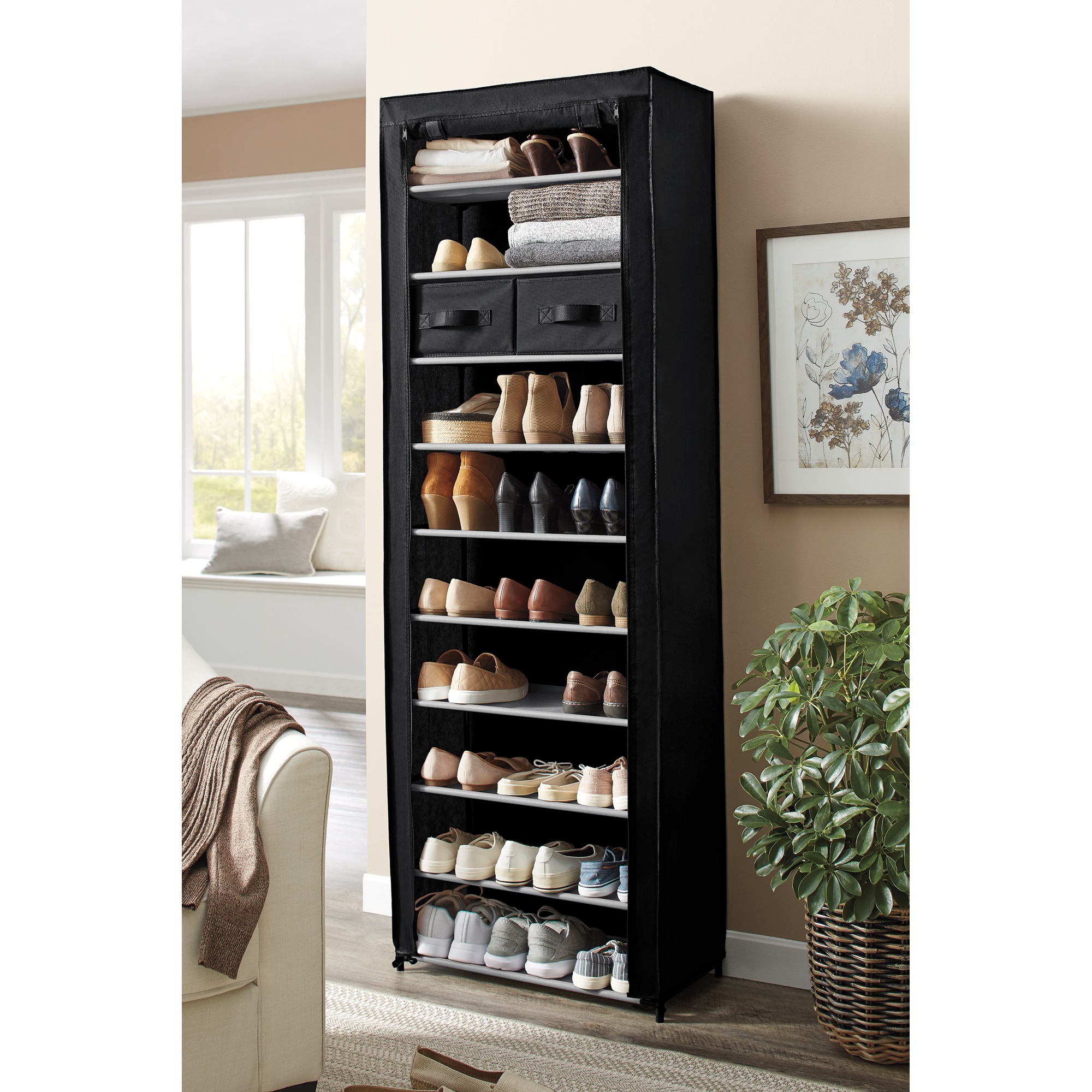 10-Layer Shoe Rack