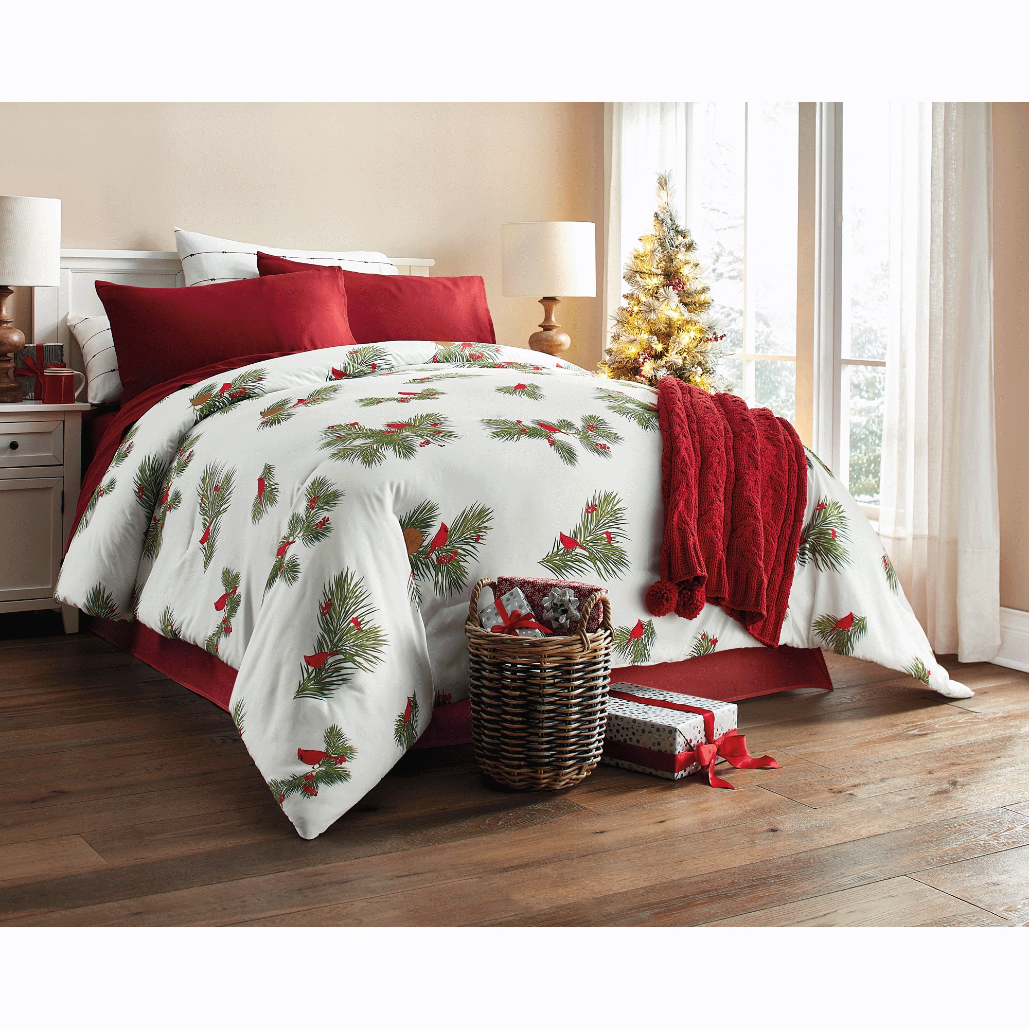 Holiday Down-Alternative Comforter