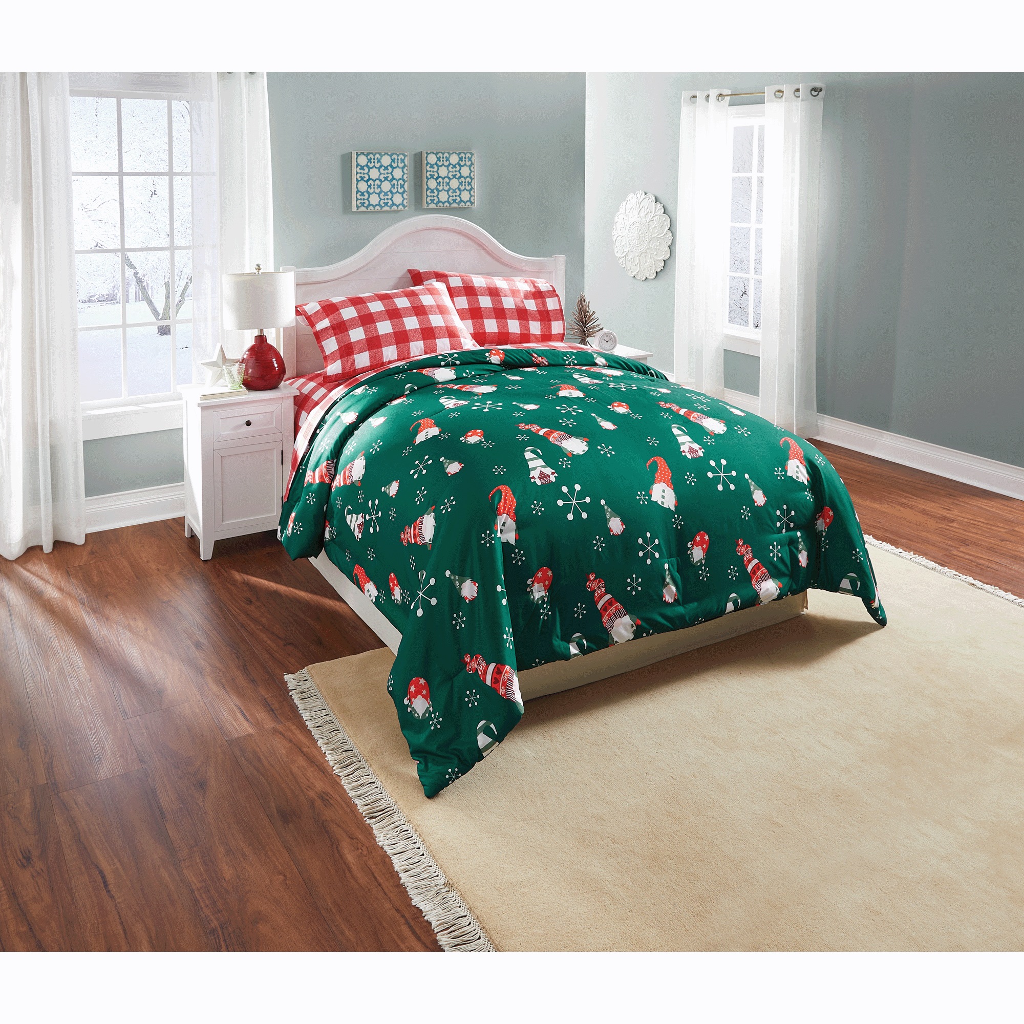 Holiday Down-Alternative Comforter