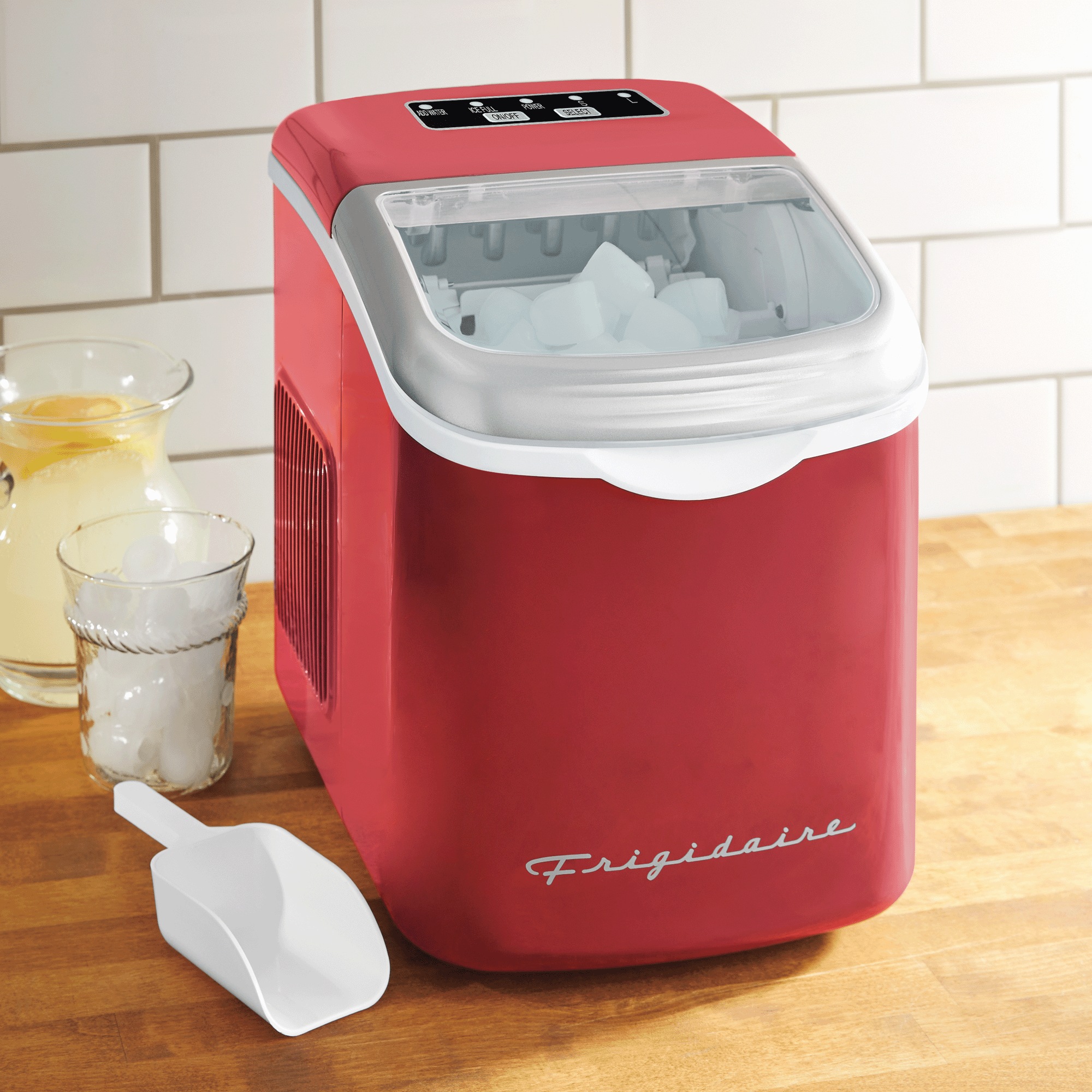 Frigidaire Personalized Retro 26-lb. Ice Maker 7 Frigidaire Personalized Retro 26-lb. Ice Maker