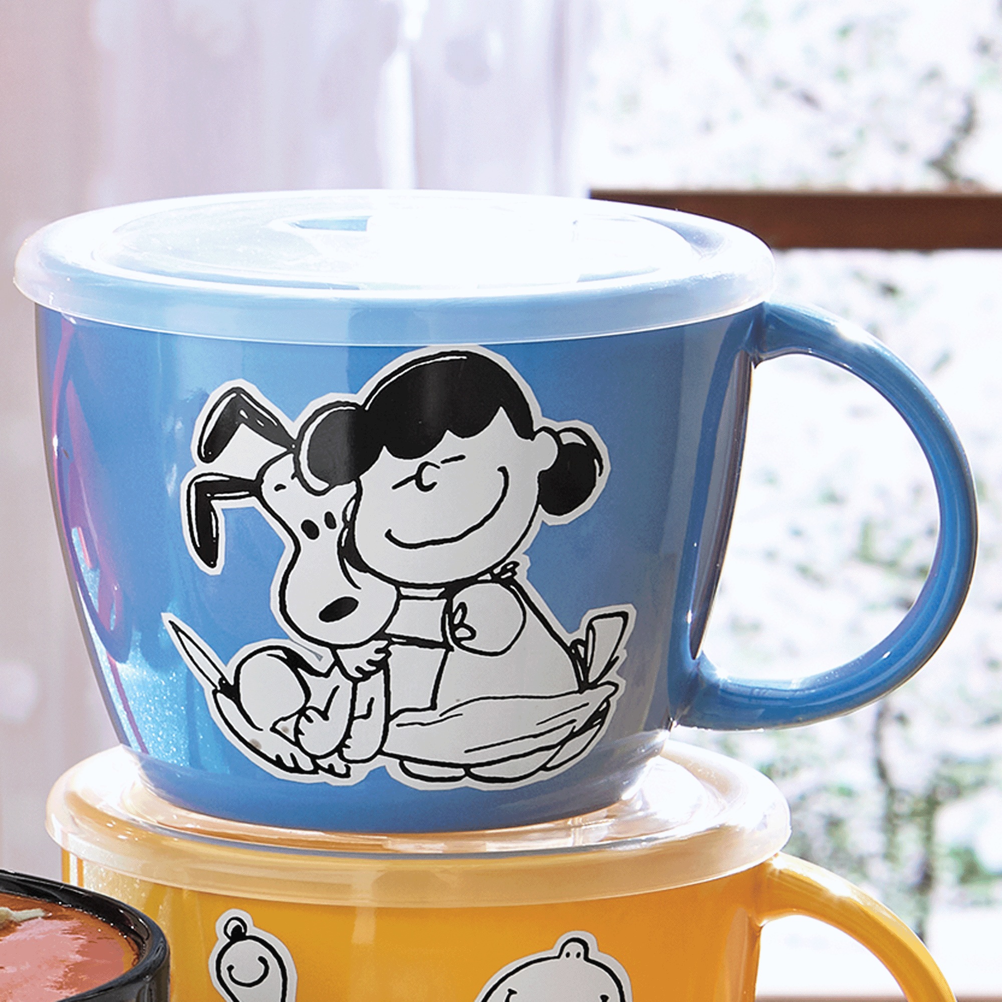 Peanuts Snoopy Pals Soup Mug with Lid