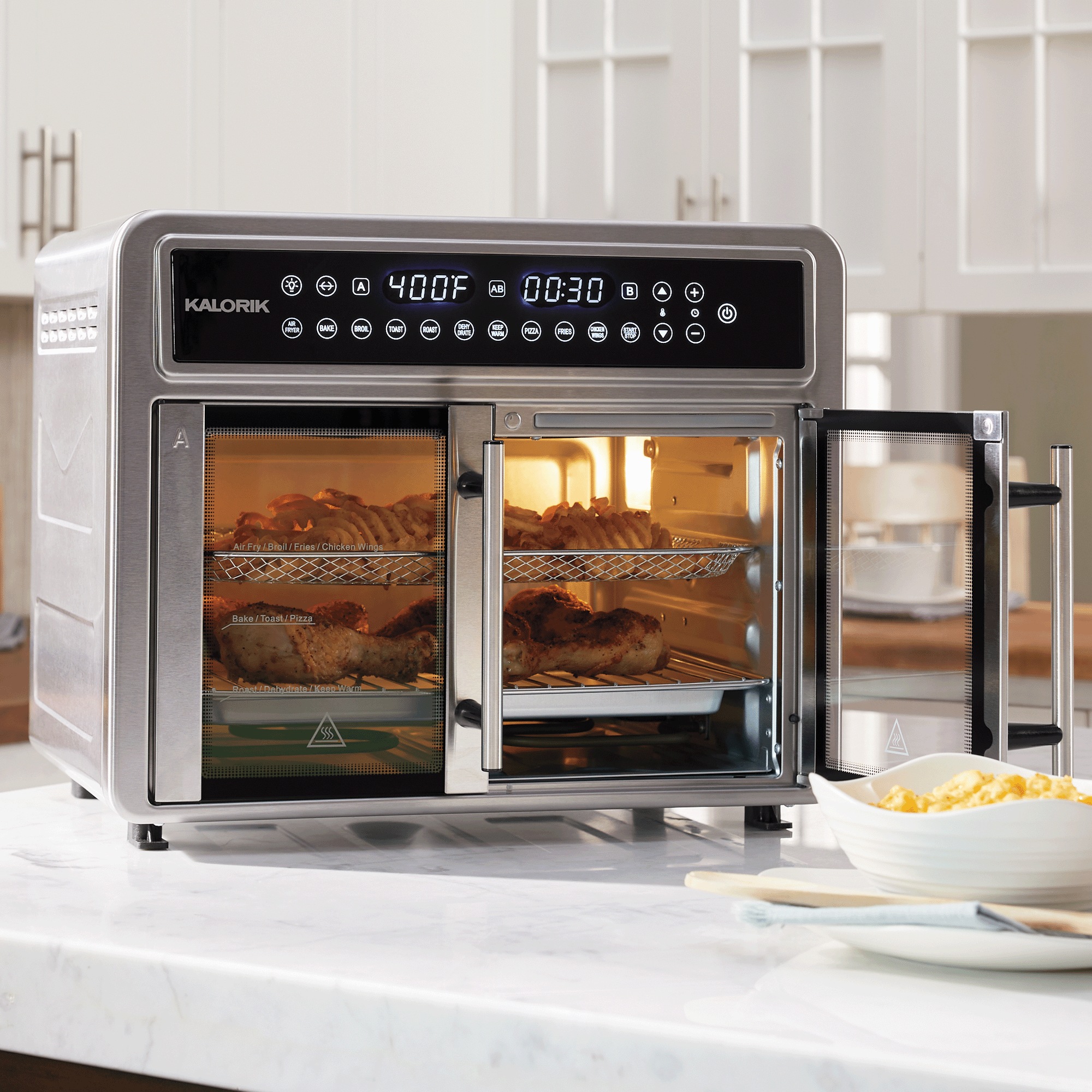 Kalorik Maxx 26-qt. Flex Trio Air Fryer Oven