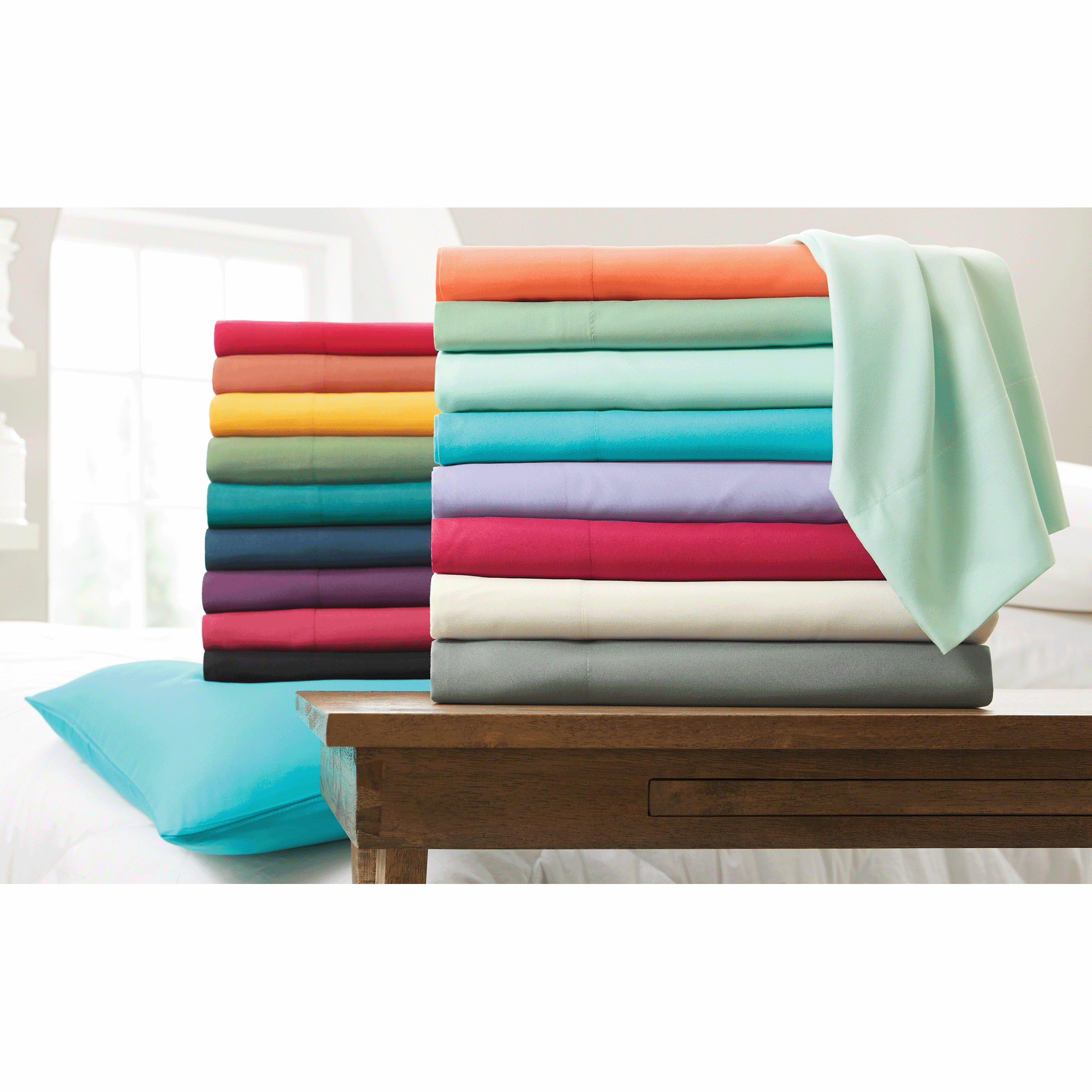 Color Connection Microfiber Sheet Set