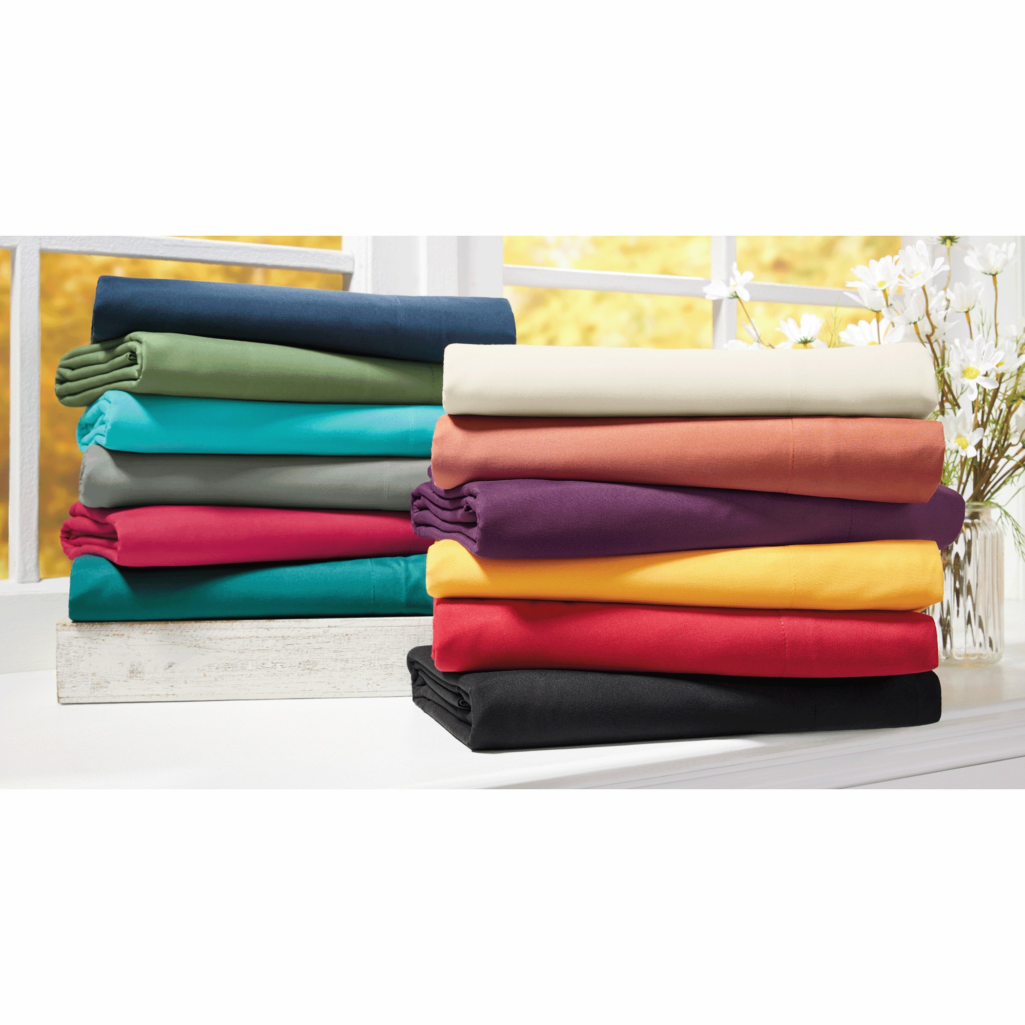 Color Connection Microfiber Sheet Set