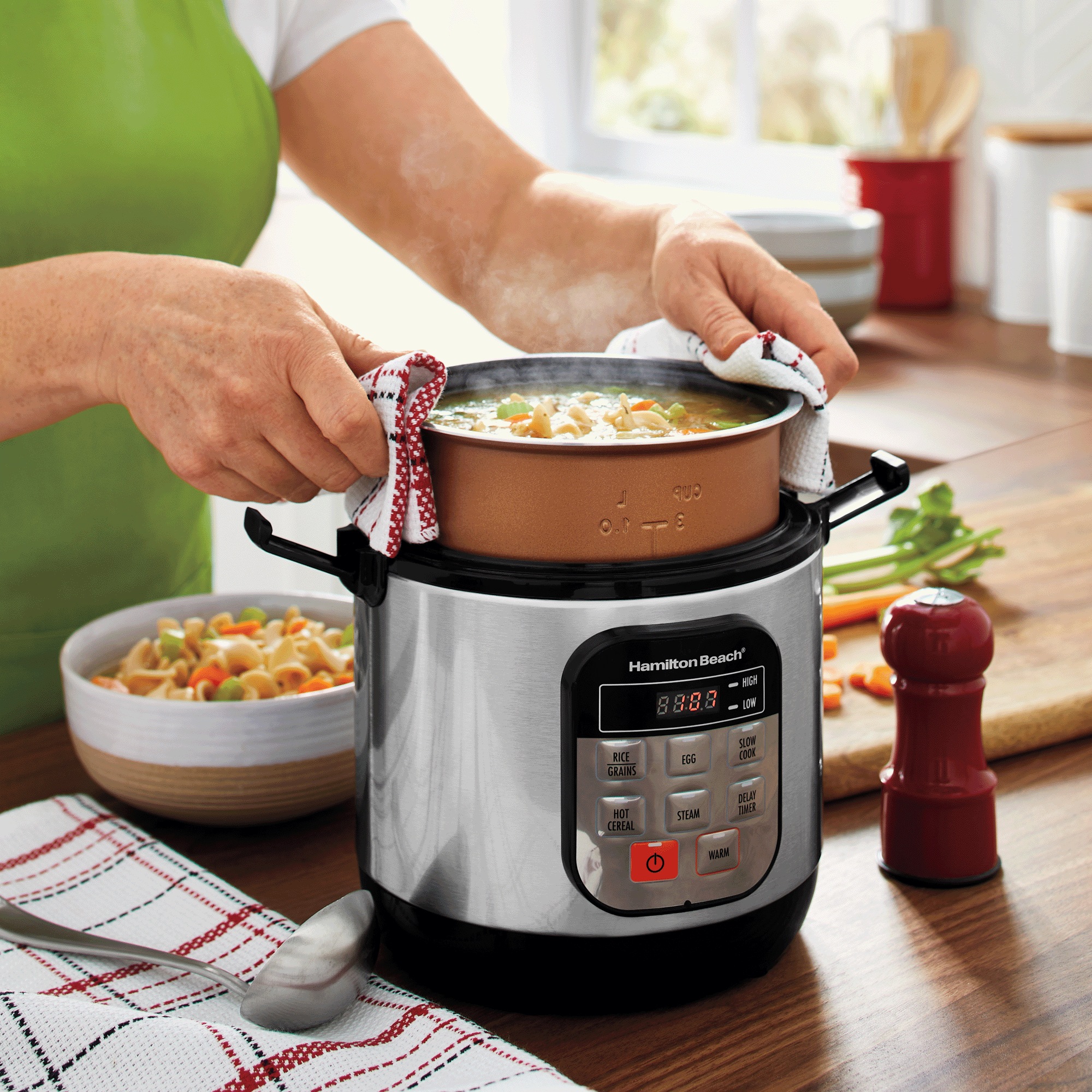 Hamilton Beach Compact Multi-Cooker 15 Hamilton Beach Compact Multi-Cooker
