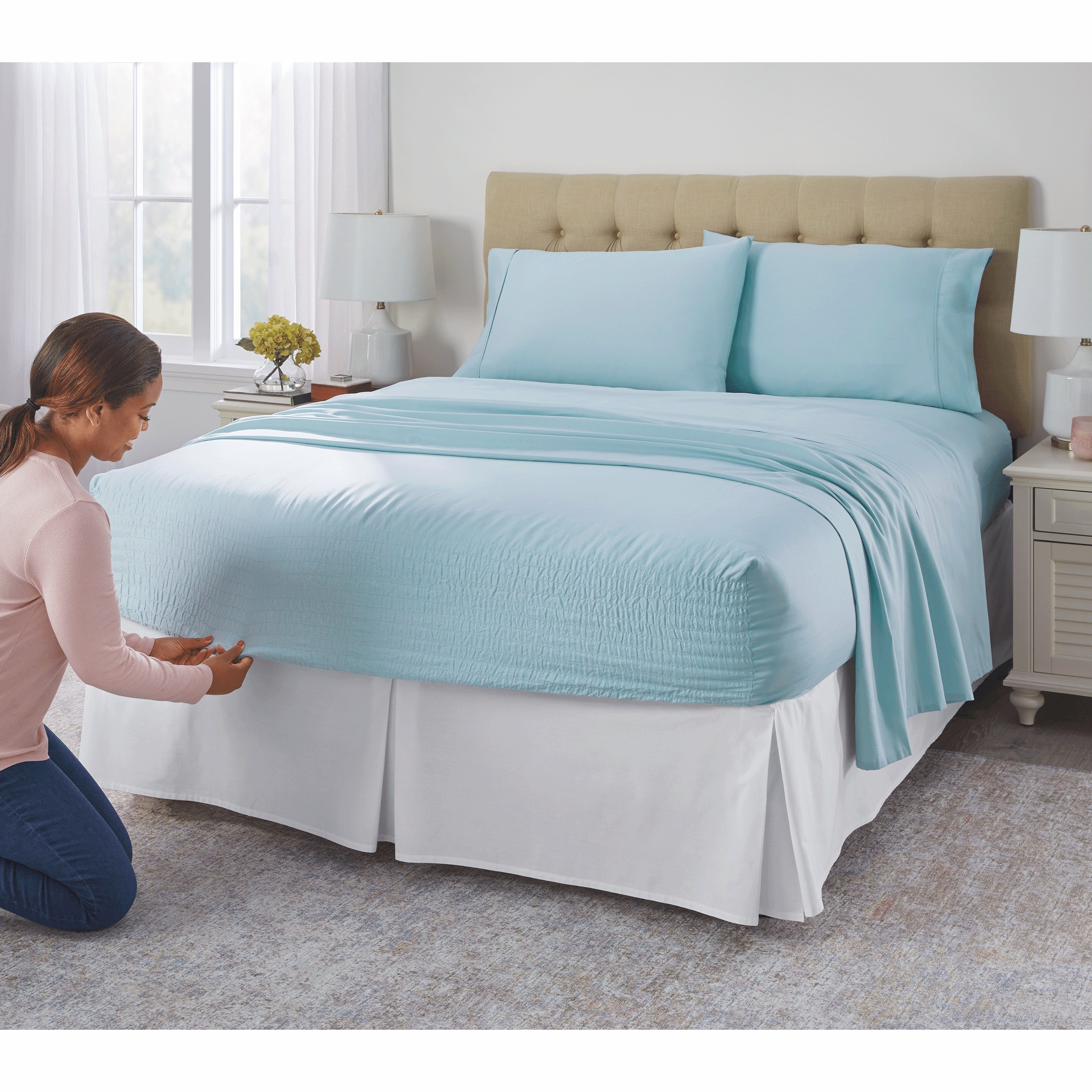 Bed Tite 300-Thread Count Cotton Sheet Set