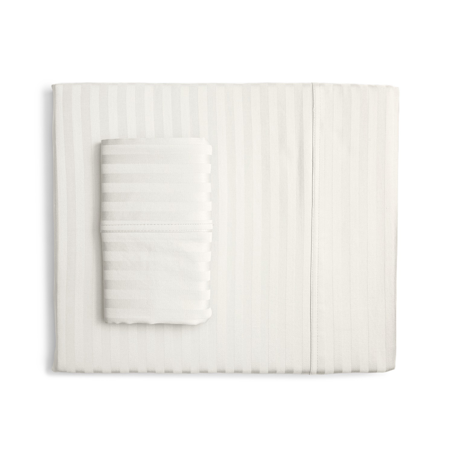 400-Thread Count Egyptian Cotton Woven Stripe Sheet Set 7 400-Thread Count Egyptian Cotton Woven Stripe Sheet Set