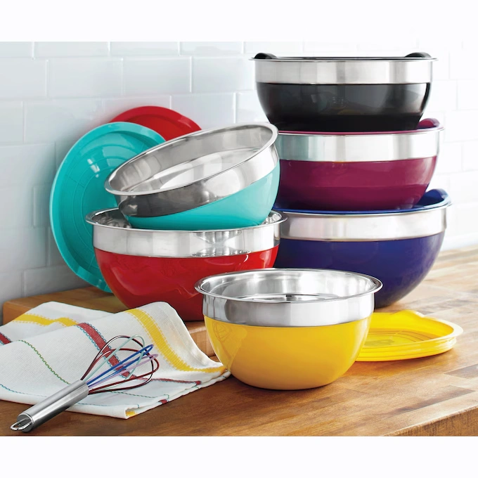 12-Piece Multicolor Mixing Bowl Set 1 12-Piece Multicolor Mixing Bowl Set