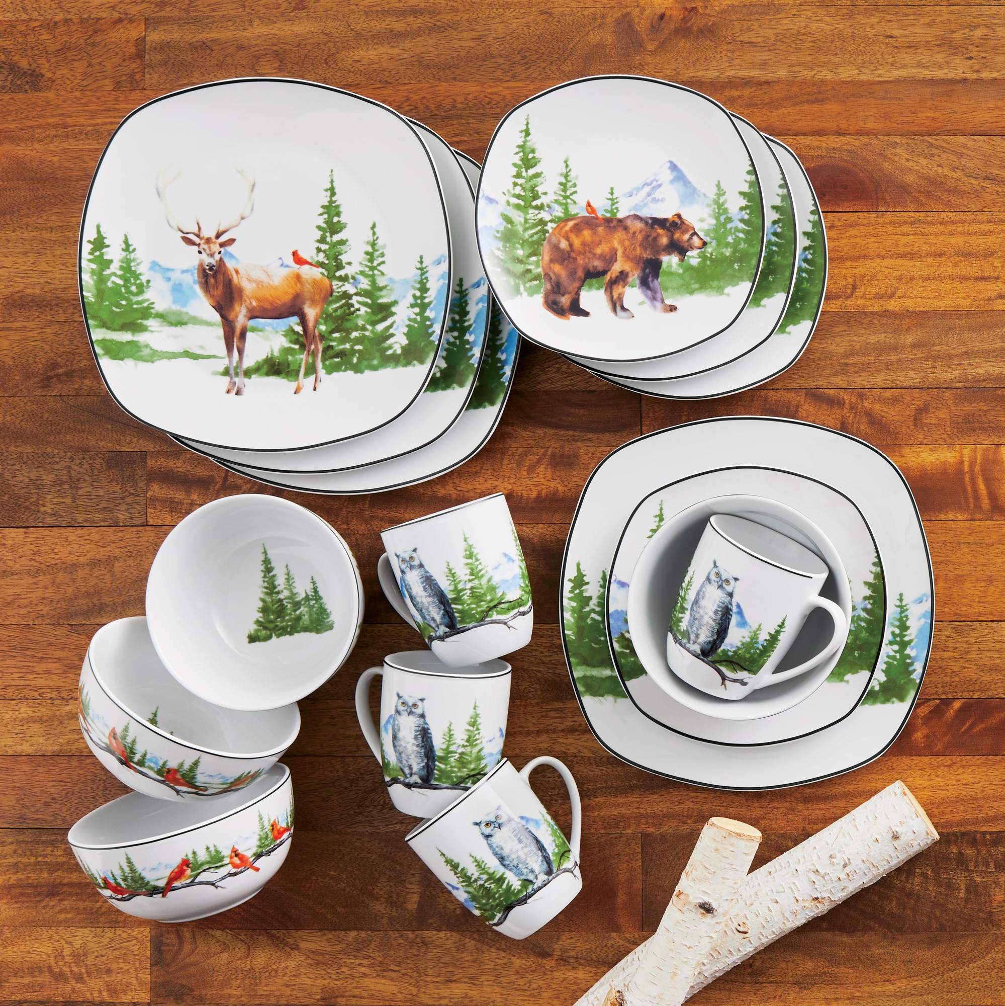Winter Wonderland Dinnerware & Canister Sets
