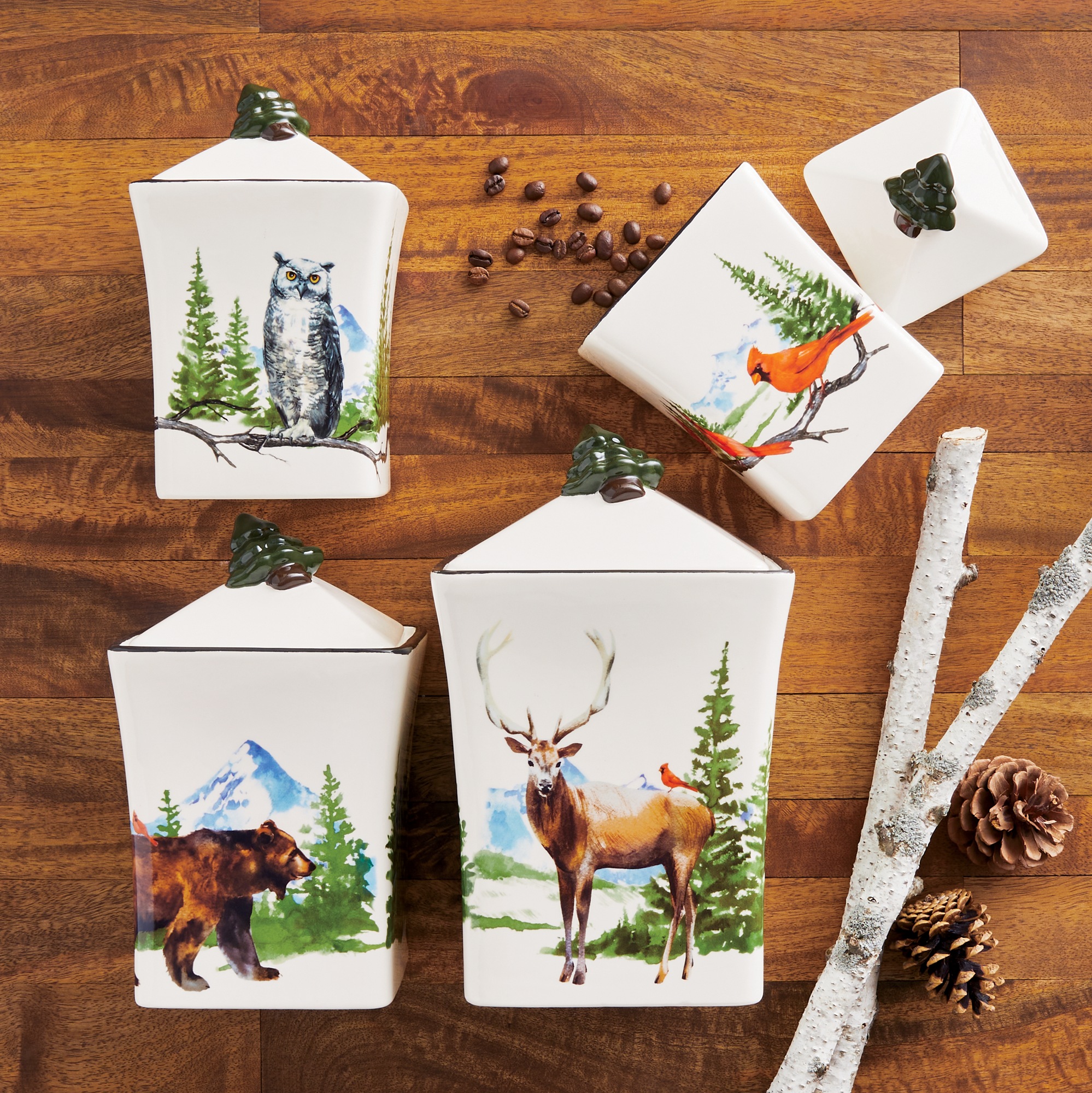 Winter Wonderland Dinnerware & Canister Sets