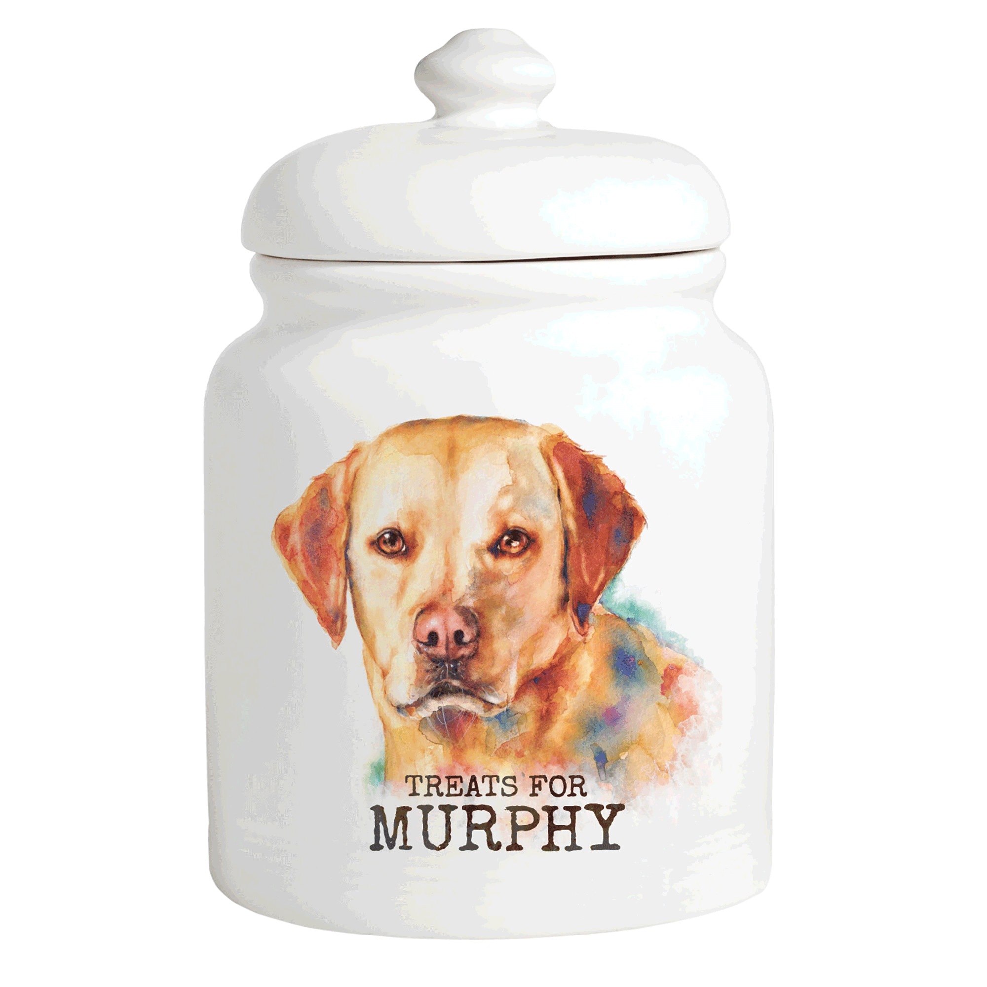 Personalized Pet Treat Jar 1 Personalized Pet Treat Jar