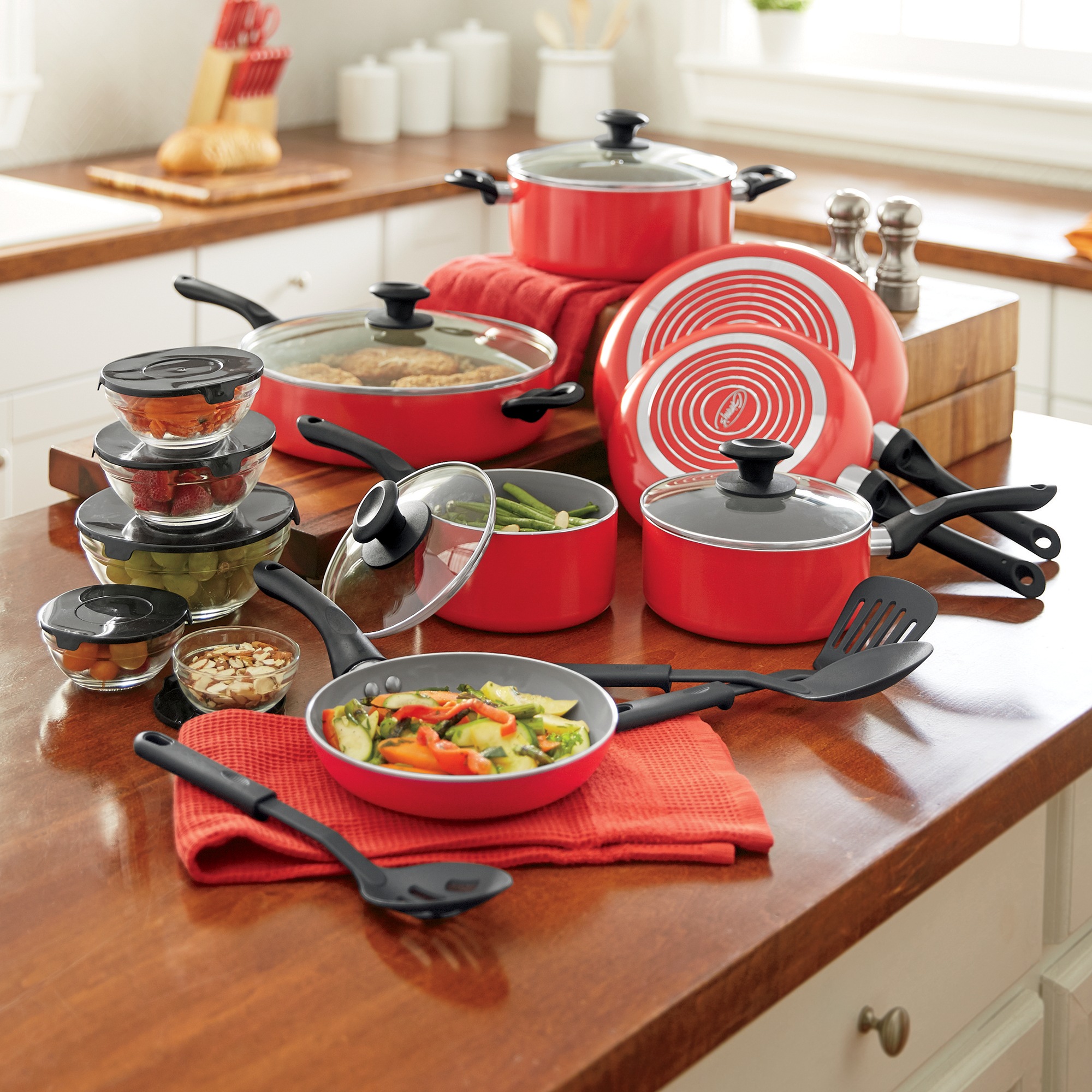 Ginny's 24-Piece Nonstick Kitchen Essentials Cookware Set 10 Ginny's 24-Piece Nonstick Kitchen Essentials Cookware Set