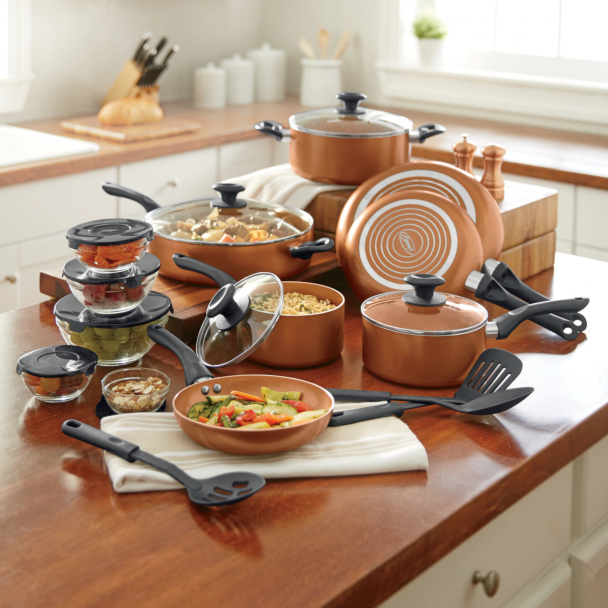 Ginny's 24-Piece Nonstick Kitchen Essentials Cookware Set 9 Ginny's 24-Piece Nonstick Kitchen Essentials Cookware Set