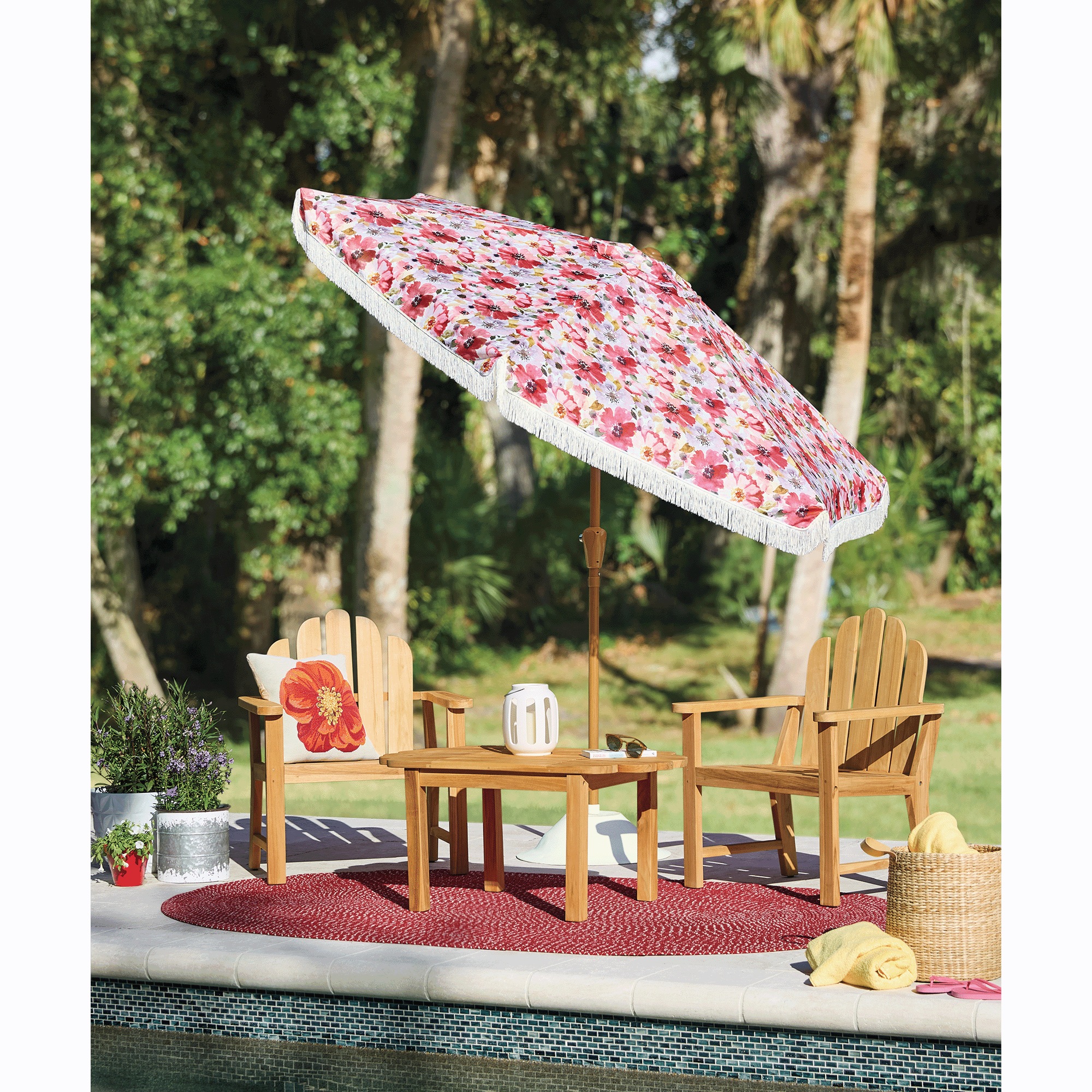 Indoor/Outdoor Sunny Braided Rug