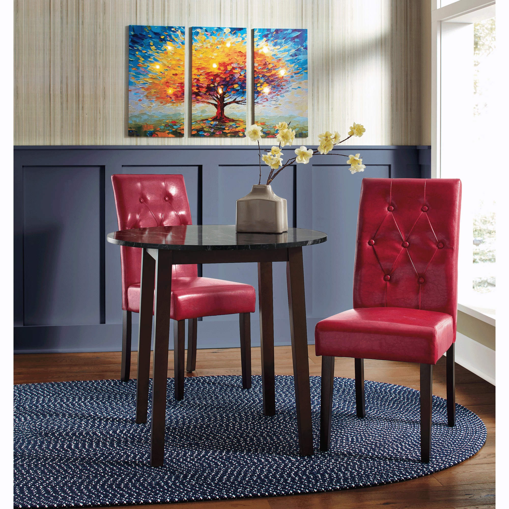 Indoor/Outdoor Sunny Braided Rug