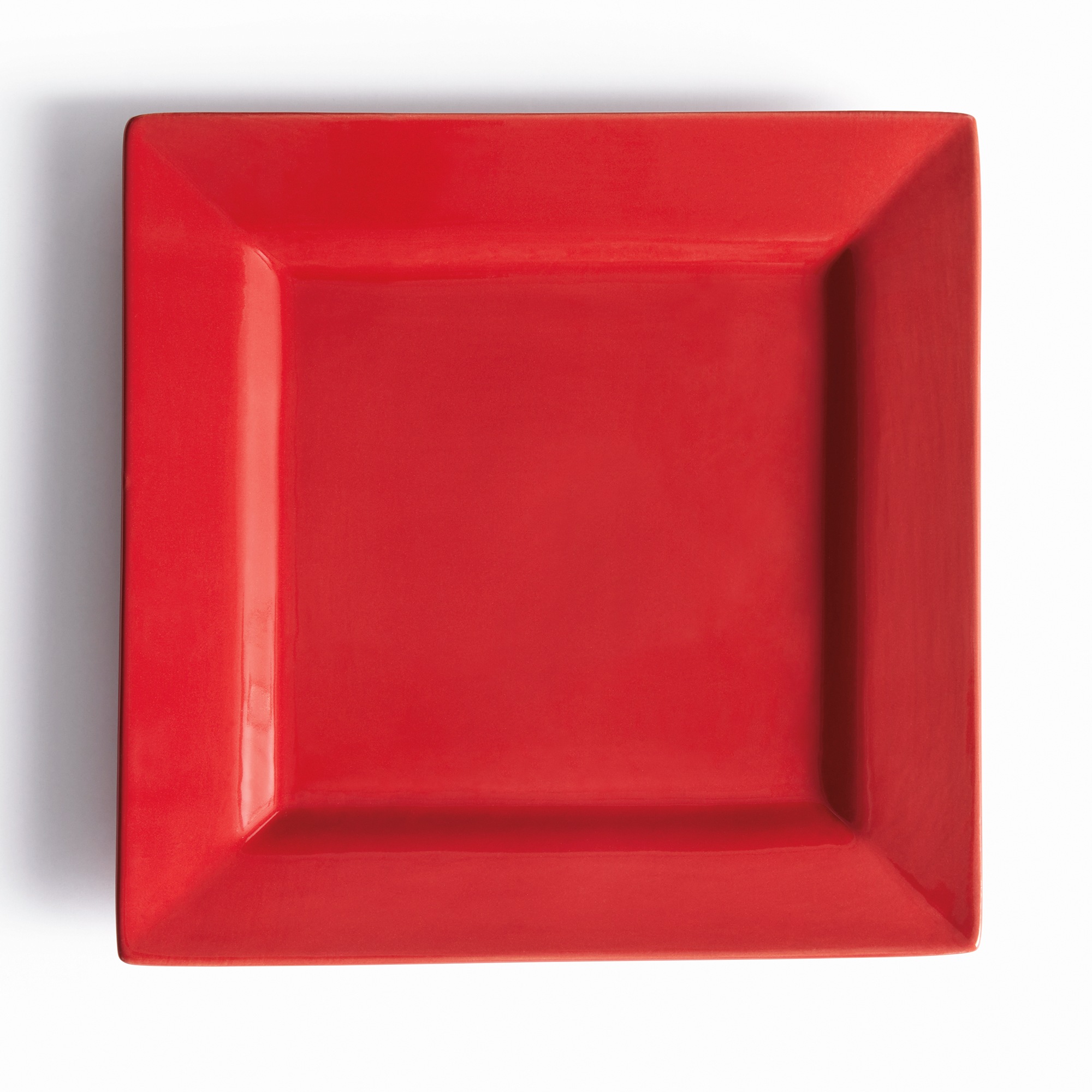 16-Piece Modern Square Dinnerware Set in Solid Colors