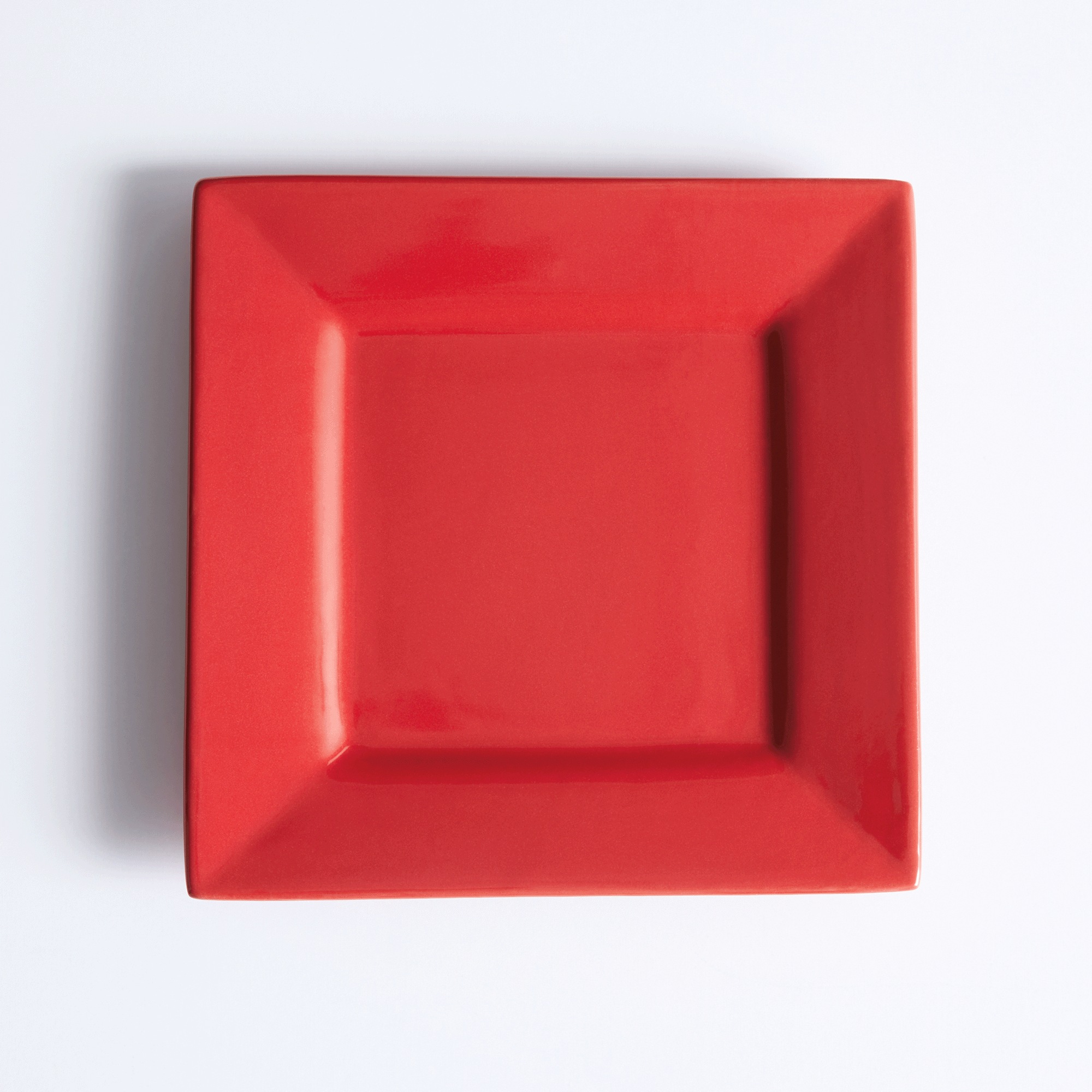 16-Piece Modern Square Dinnerware Set in Solid Colors