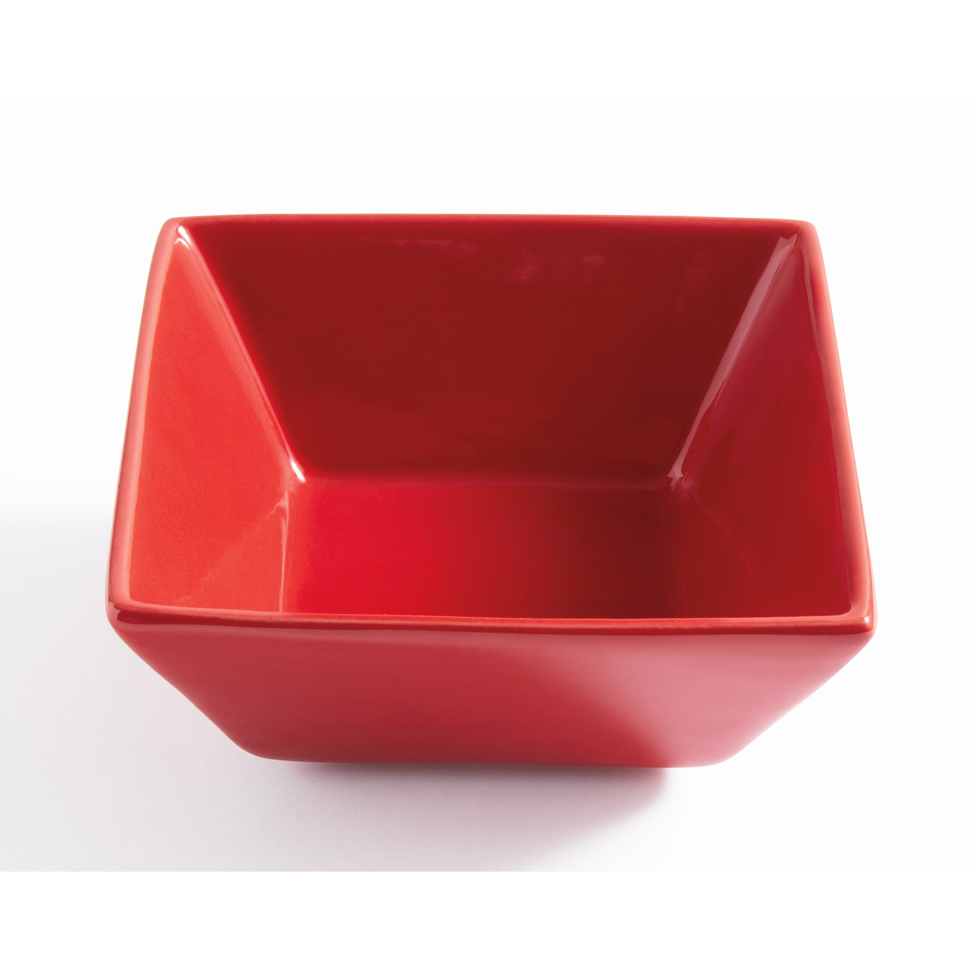 16-Piece Modern Square Dinnerware Set in Solid Colors