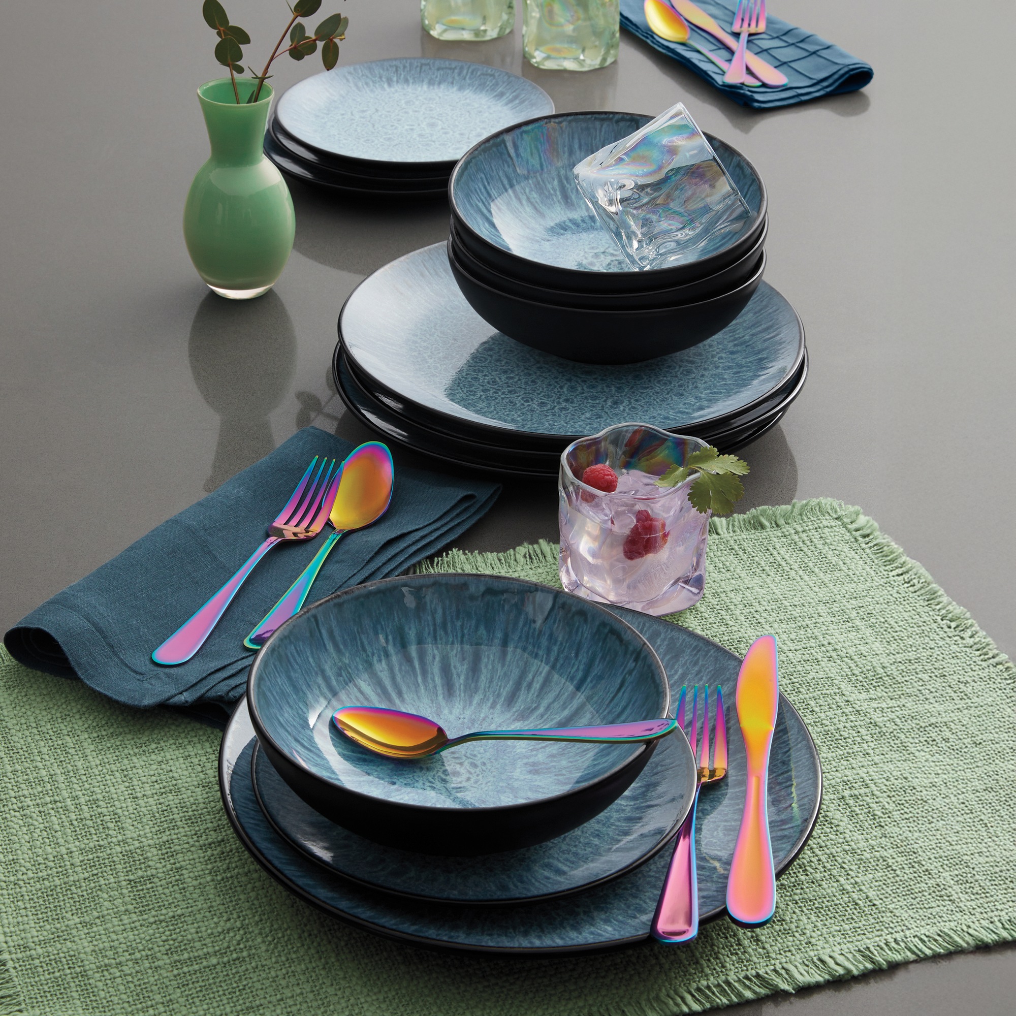 12-Piece Mystic Dinnerware Set