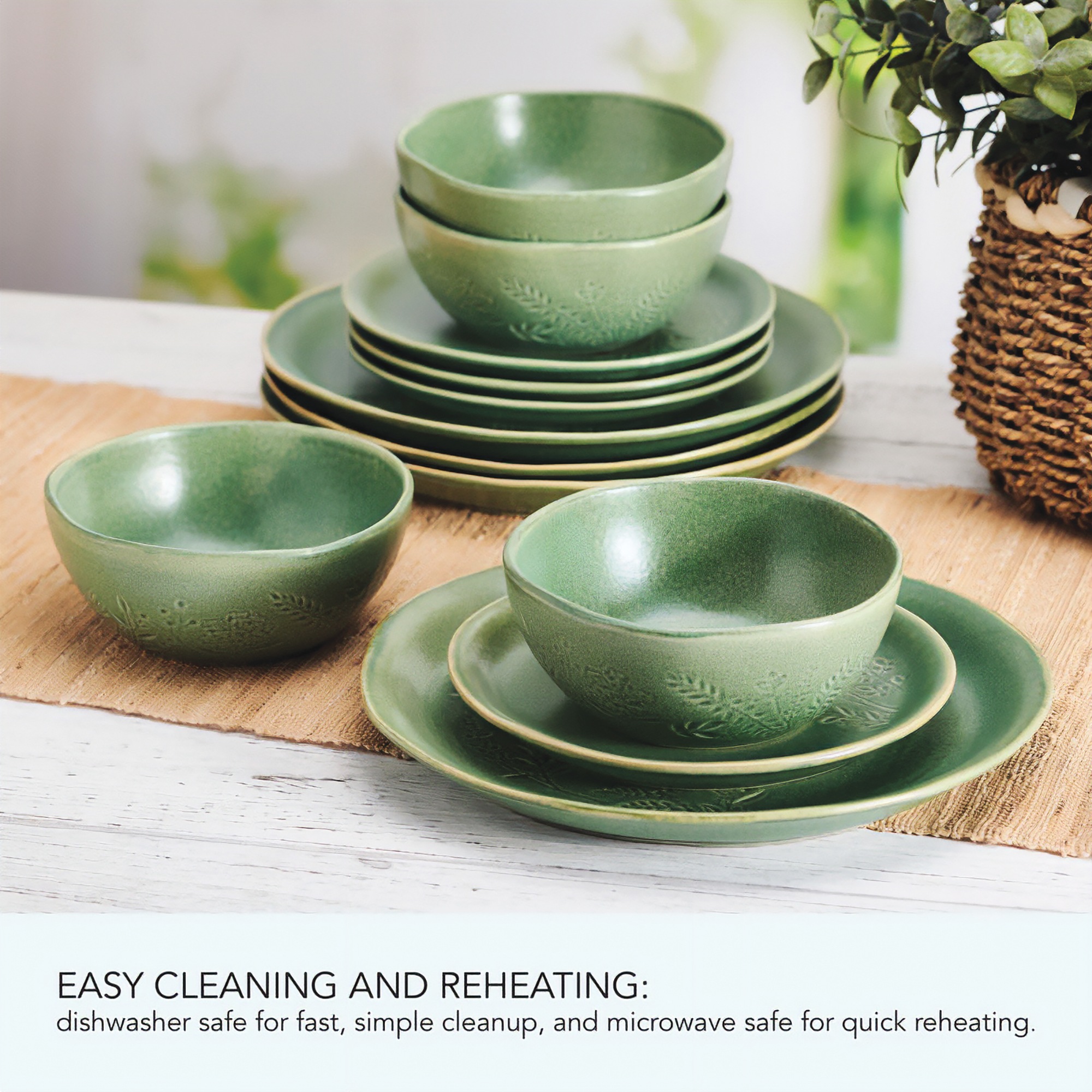 Pfaltzgraff Carrie 12-Piece Dinnerware Set